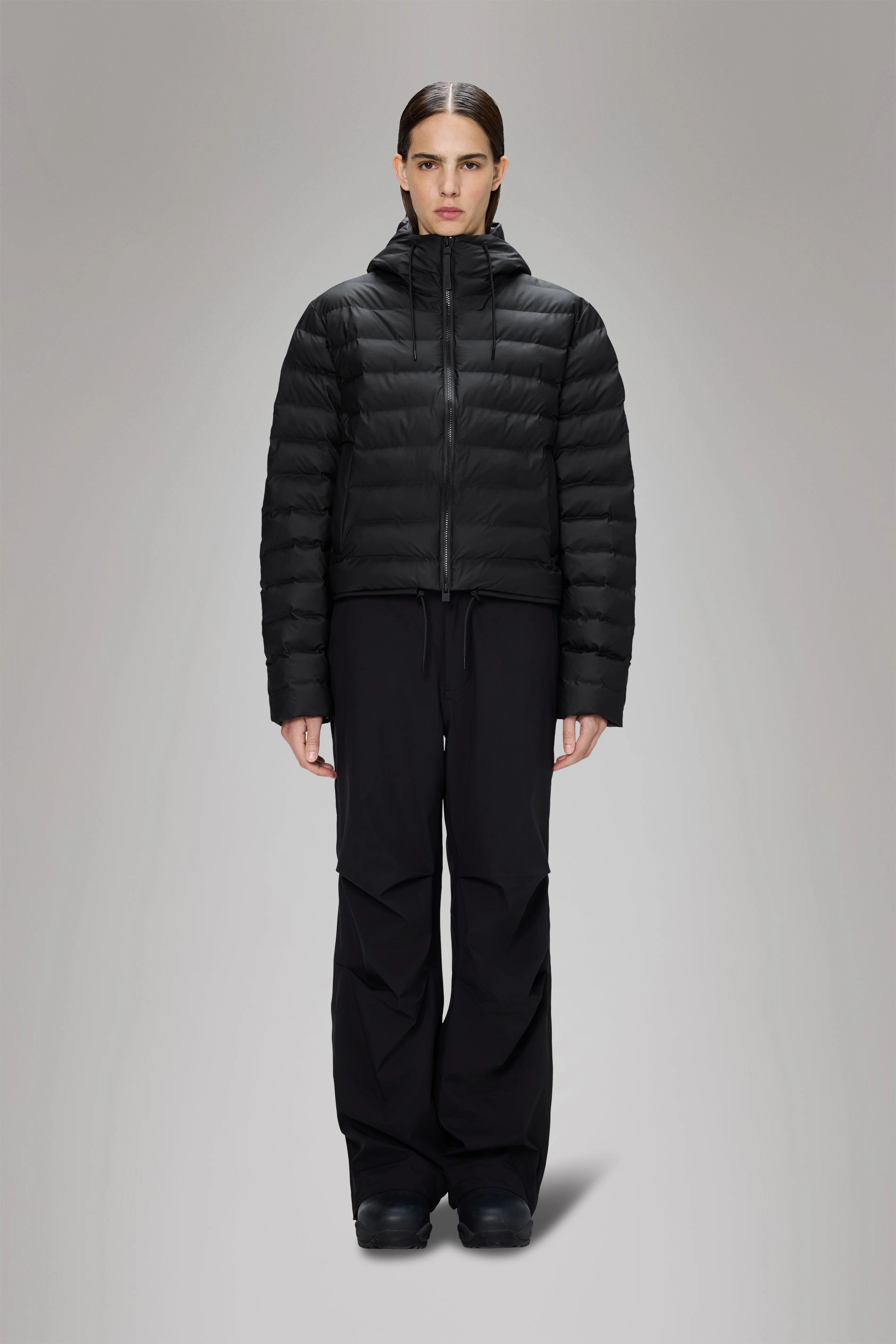 Lohja Short Puffer Jacket Outdoor Trip