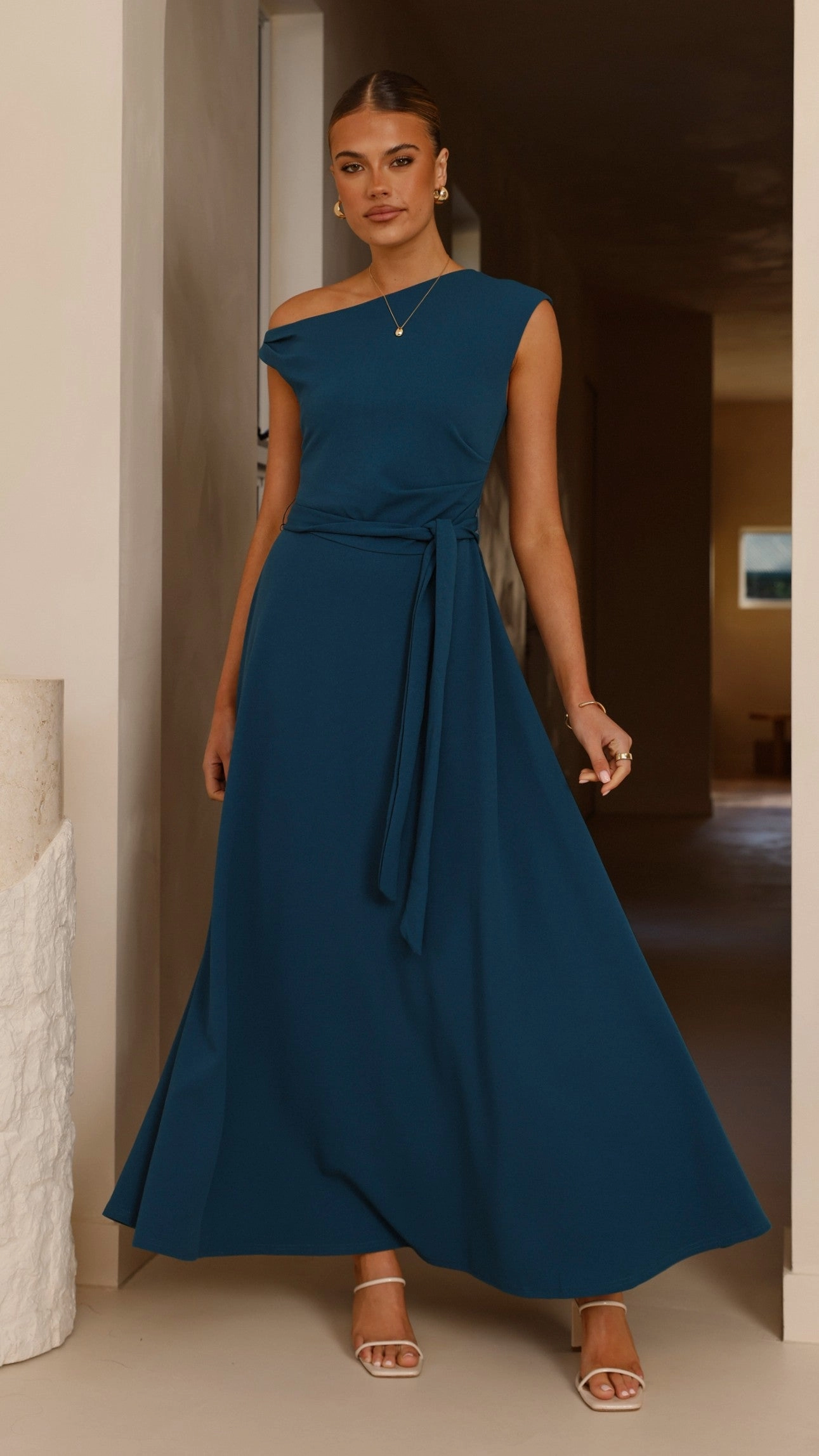 Date Ready Gemma Maxi Dress - Teal