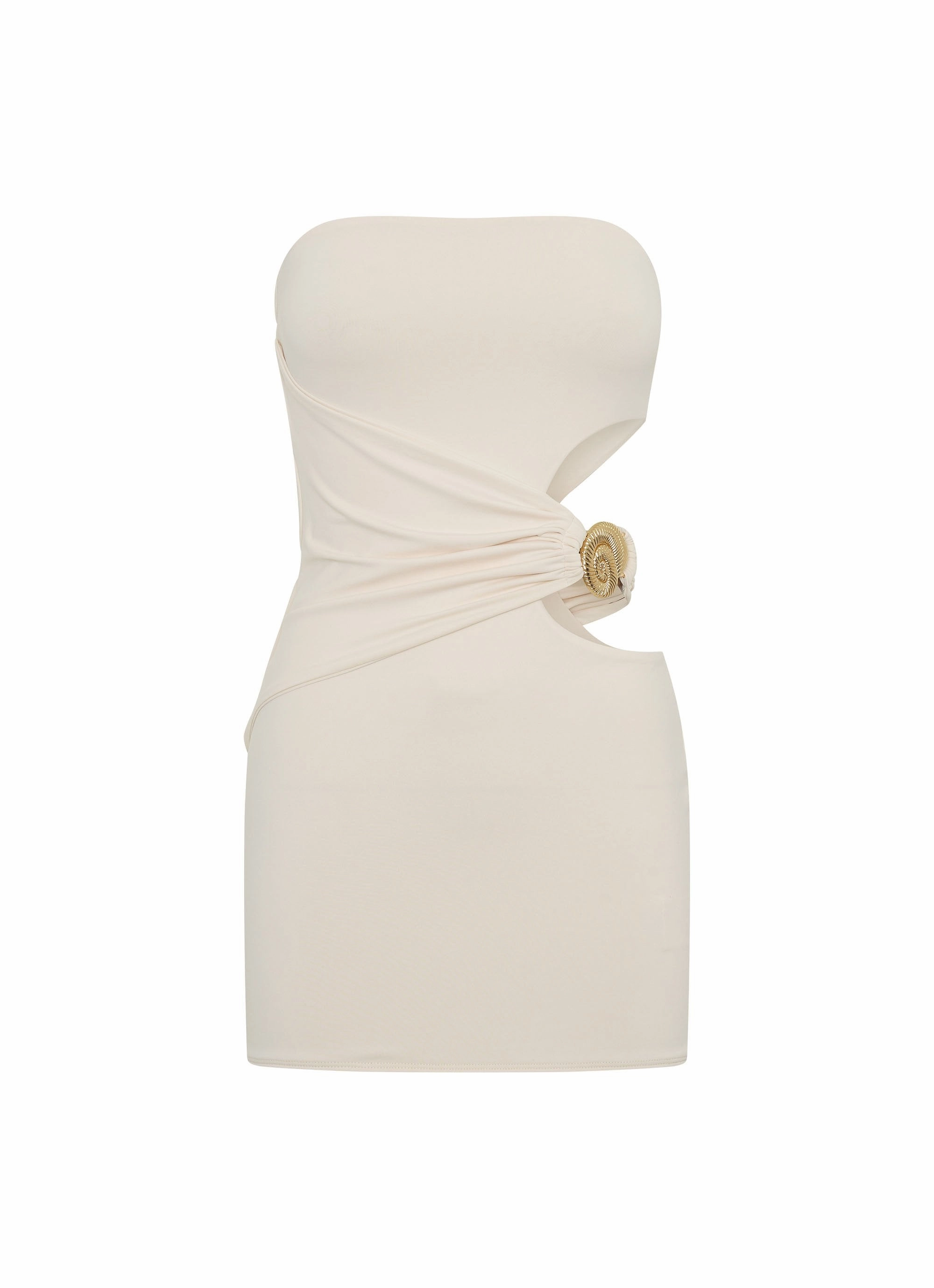 Regular-fit Sleek Cut So Iconic Mini Dress - Ivory