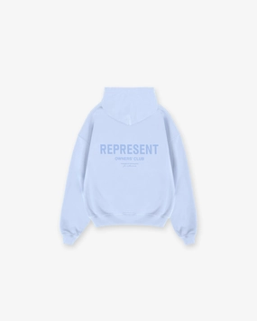 Represent Owners Club Hoodie - Vista Blue hiking clothes