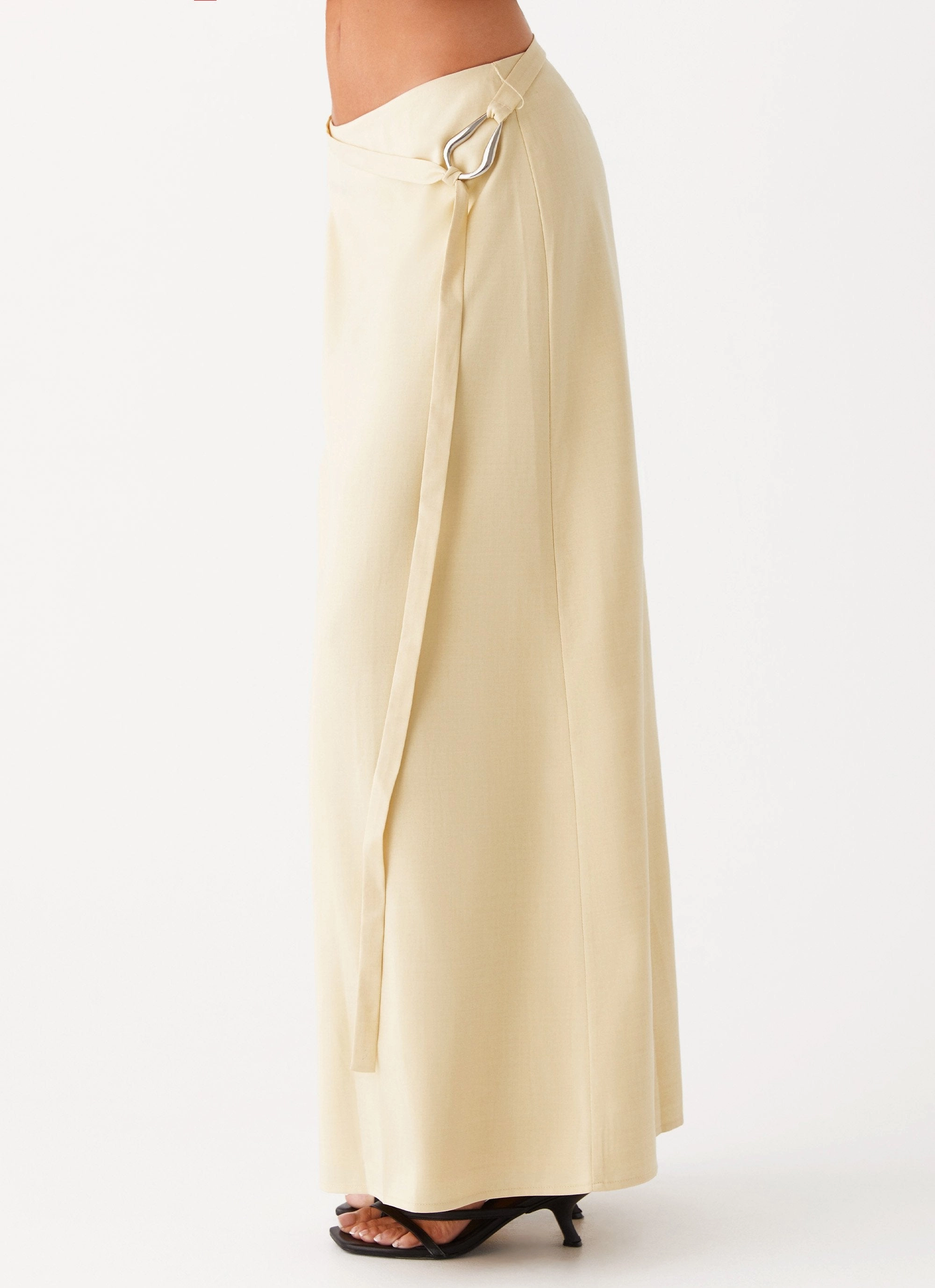 Azura Maxi Skirt - Yellow Classic Choice Two Tone Trim