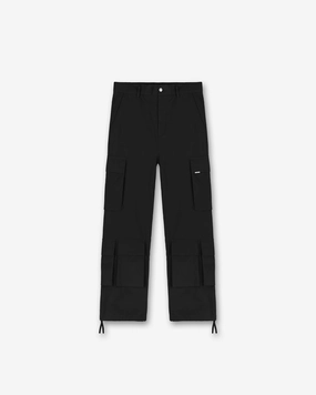 Quick Layer Cold Weather Wear Baggy Cargo Pant - Black