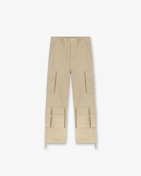 No Sagging Baggy Cargo Pant - Sandstone