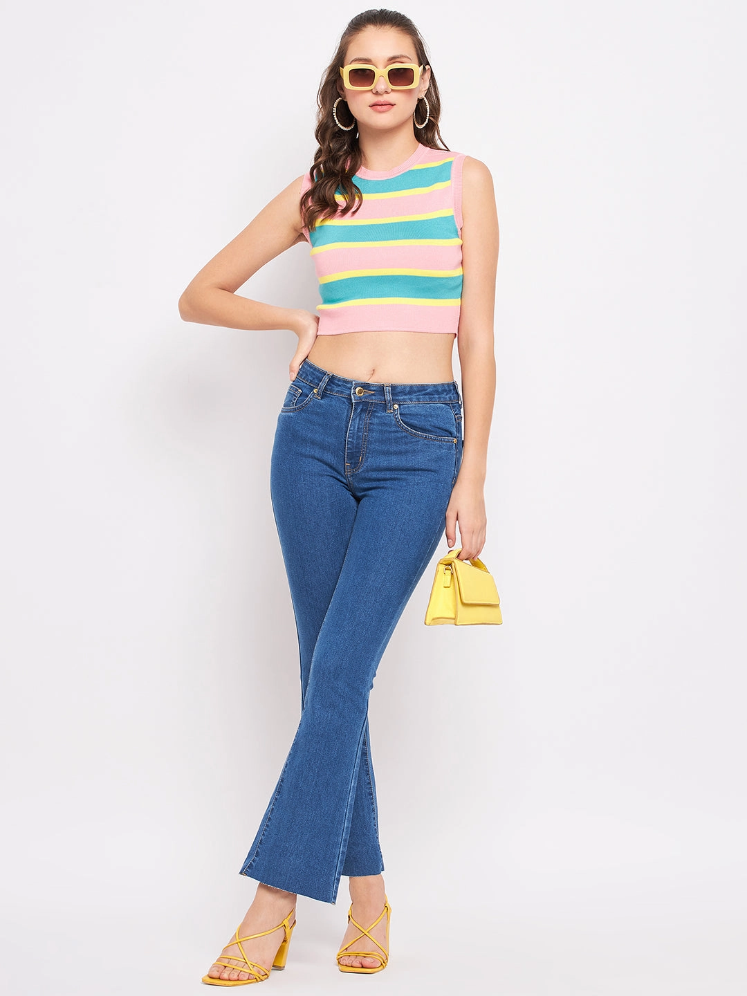 Madame Blue Denim Casual Friday Picnic Style Nature Lover