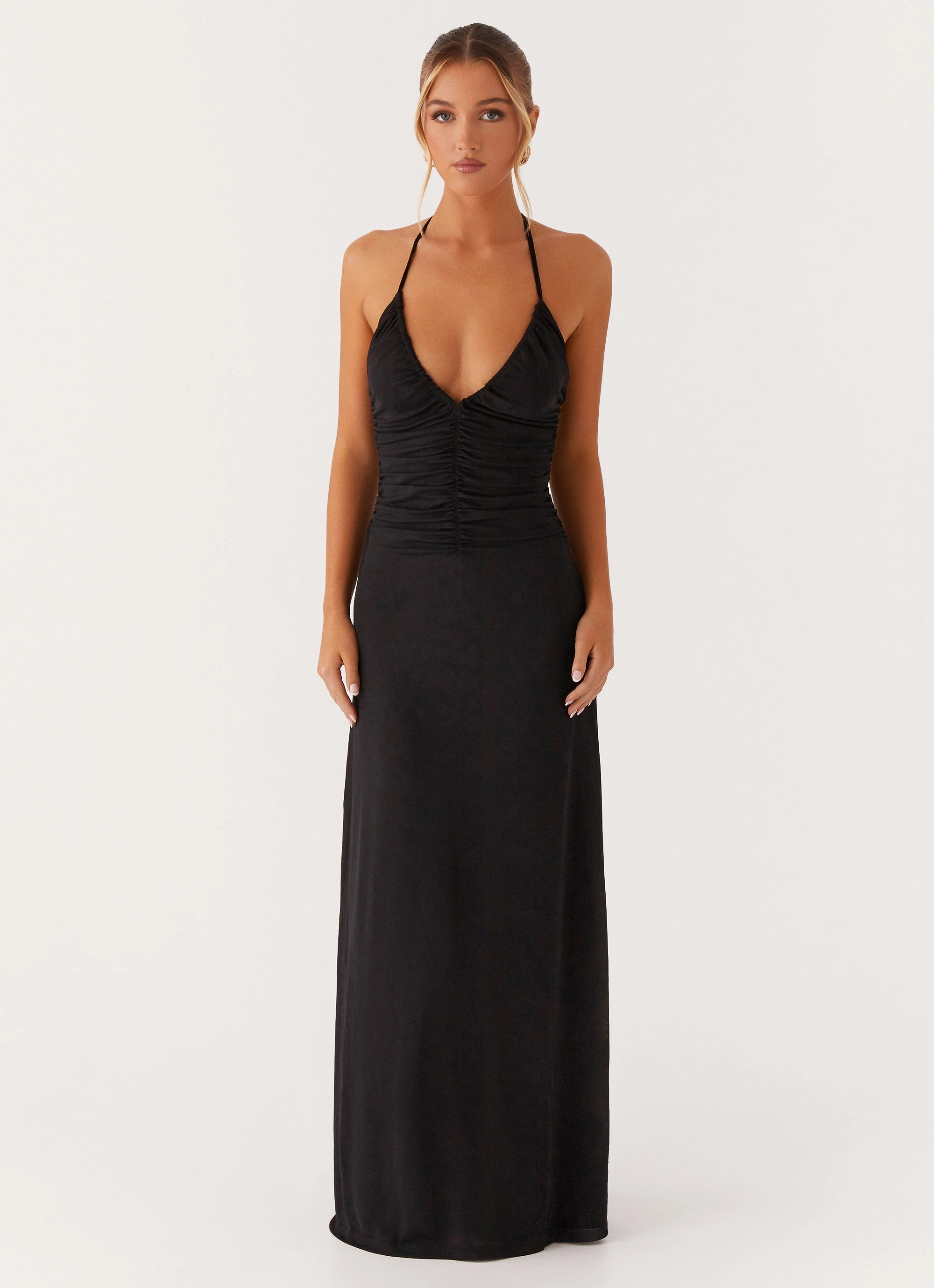 Minimalist Look Kansas Maxi Dress - Black