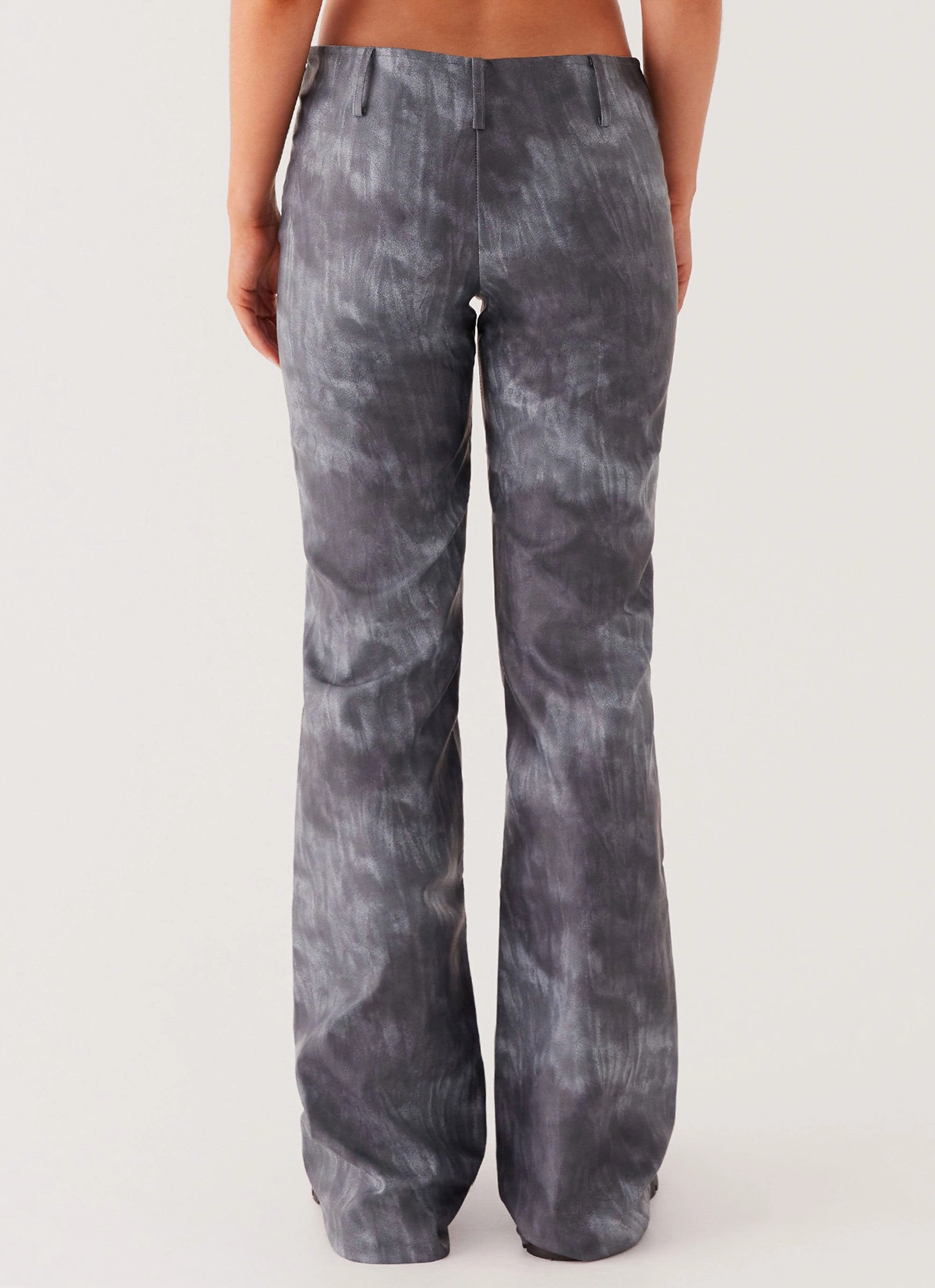 Better When I'm Dancing Lace Up Pants - Graphite Flexible Fit Dynamic Flex Panels
