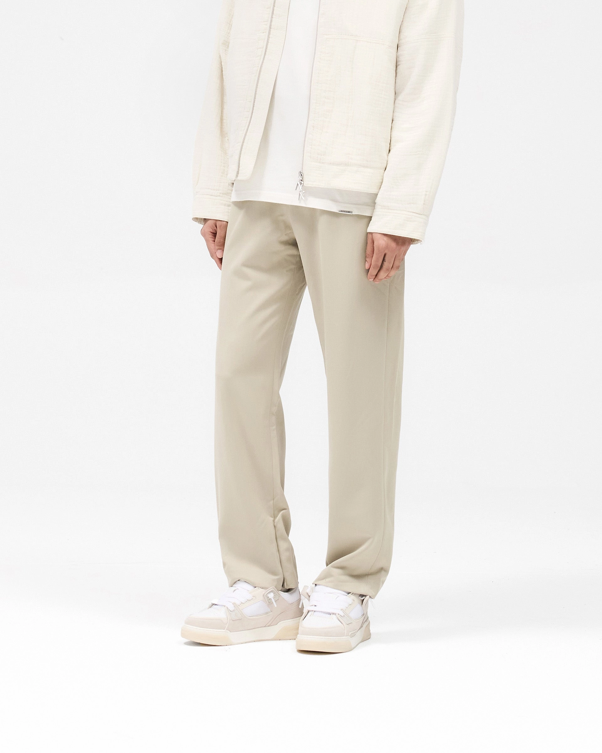 Core Pant - Beige Cotton comfort high waisted