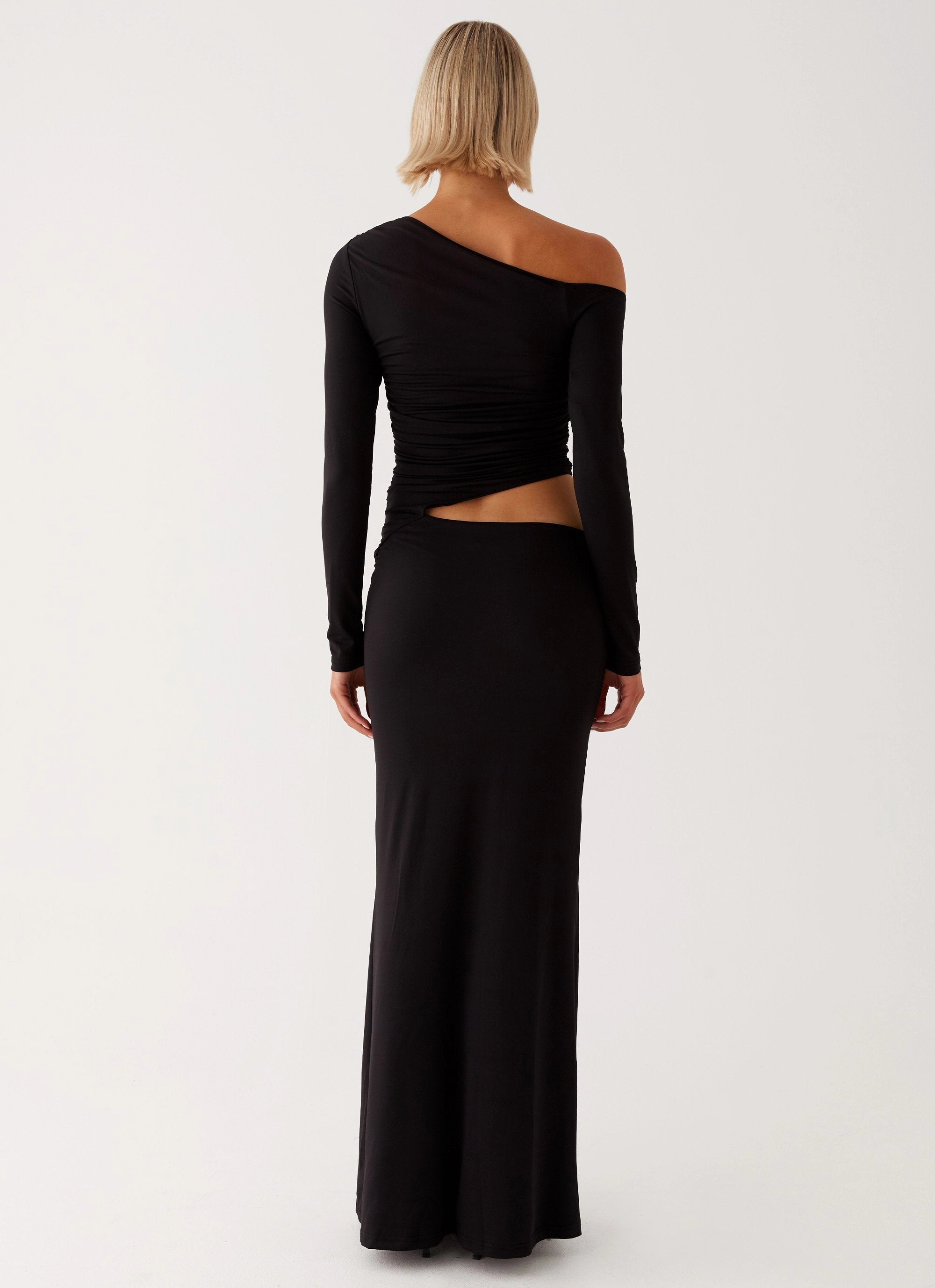 Good Vibrations Maxi Dress - Black Perfect For Any Occasion Perfect For Work