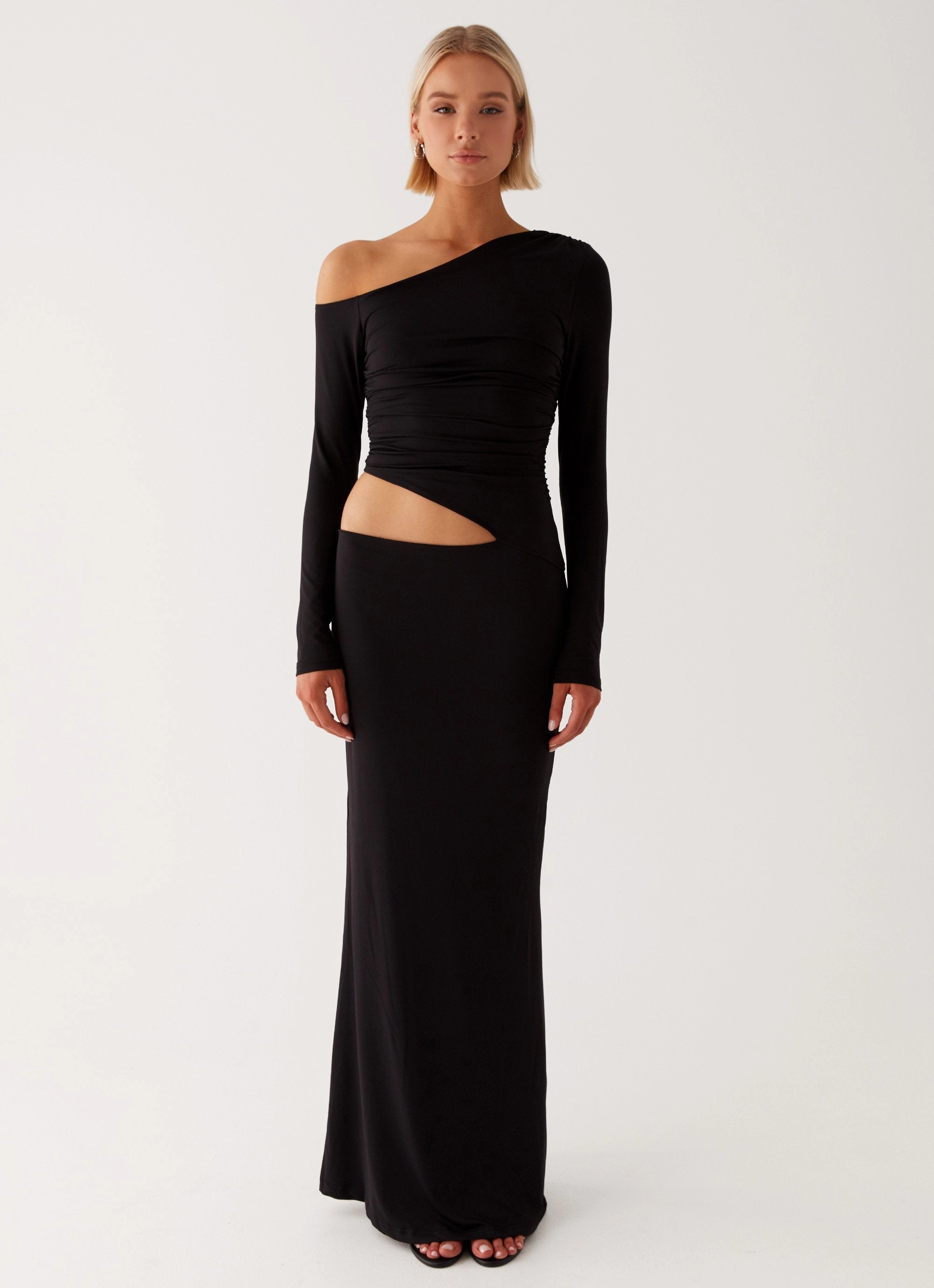 Modern Twist Good Vibrations Maxi Dress - Black