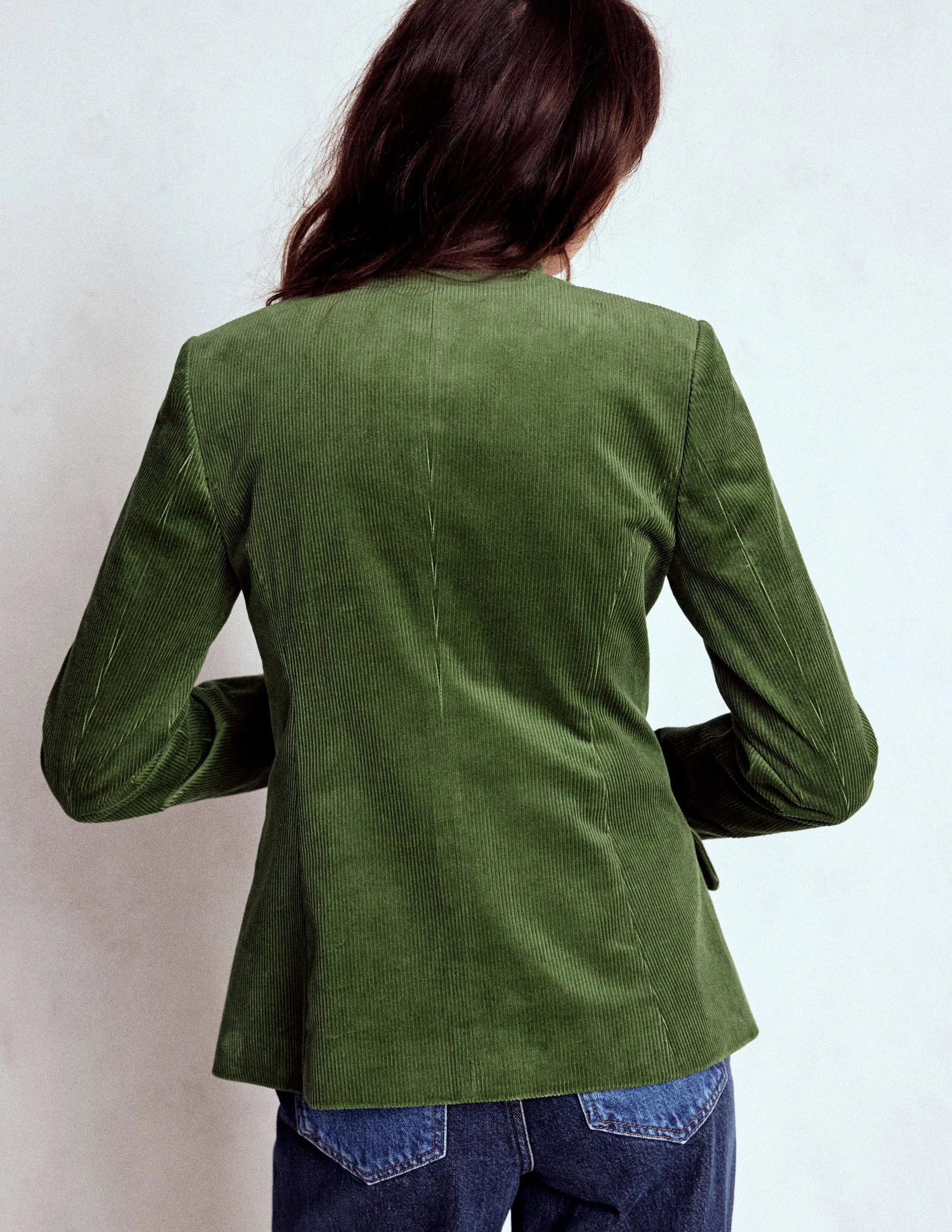 Military Cord Jacket-Fern Microfiber Shell