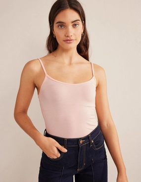 Plain Cami Top-Light Beige Light material