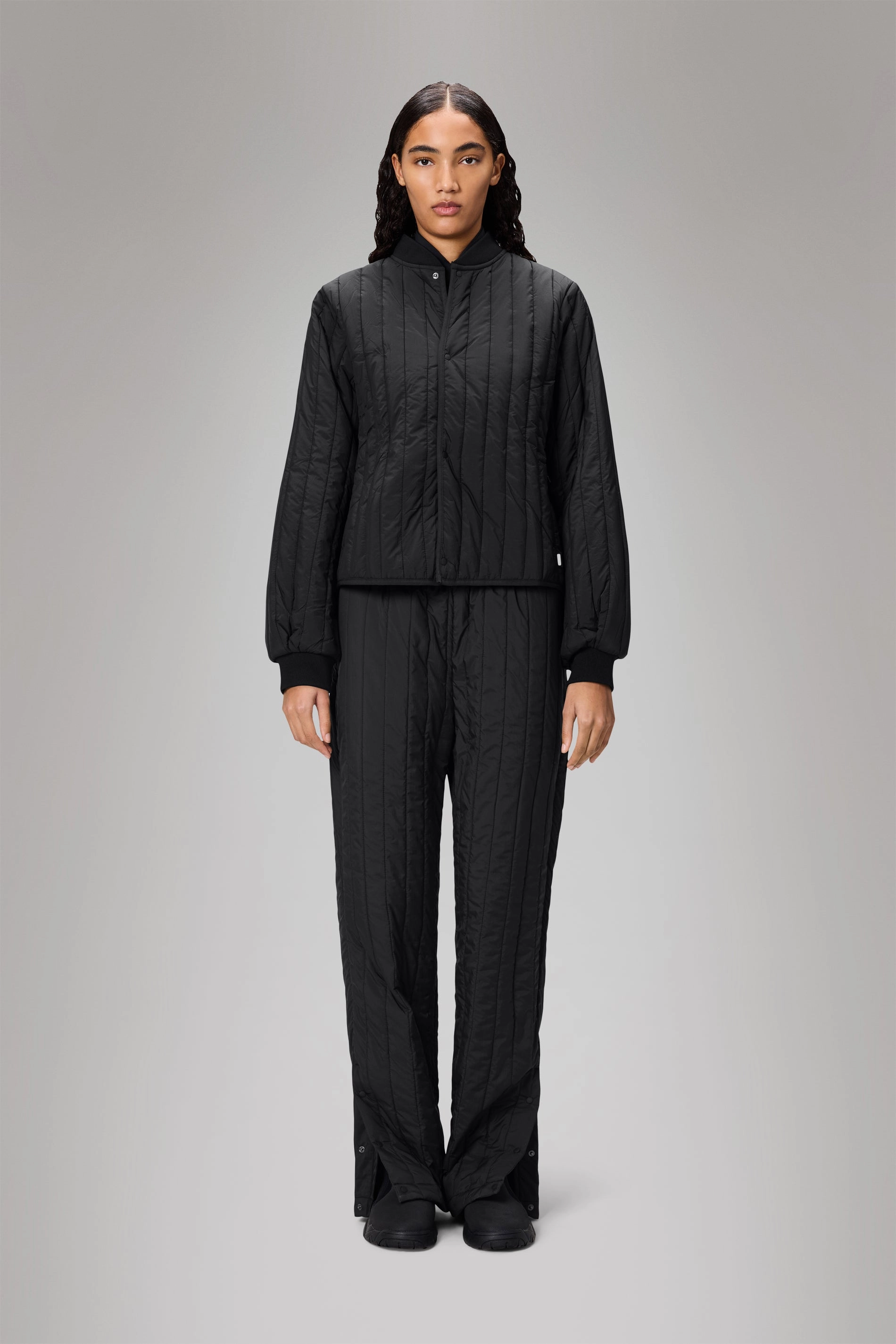 Banja Liner Bomber W Jacket Subtle Design Detail Versatile Layering Weight