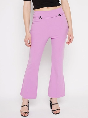 UV protection coating Adjustable drawstring Madame Mauve Trouser