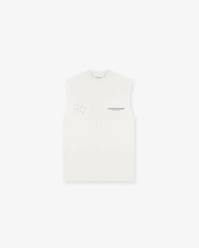 247 Future Terrains Oversized Tank - Flat White Versatile and Stylish Odor Control Finish