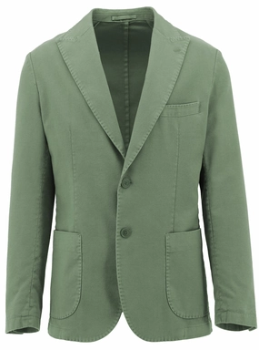 Bomber Cut Cagney Green Sports Jacket
