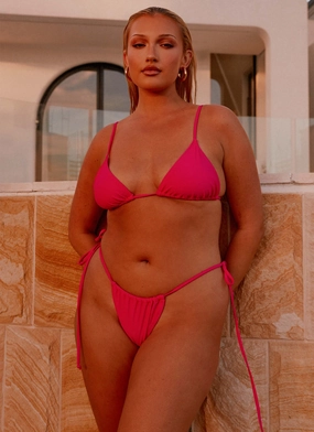 Compression Zones Calista Bikini Bottoms - Pink