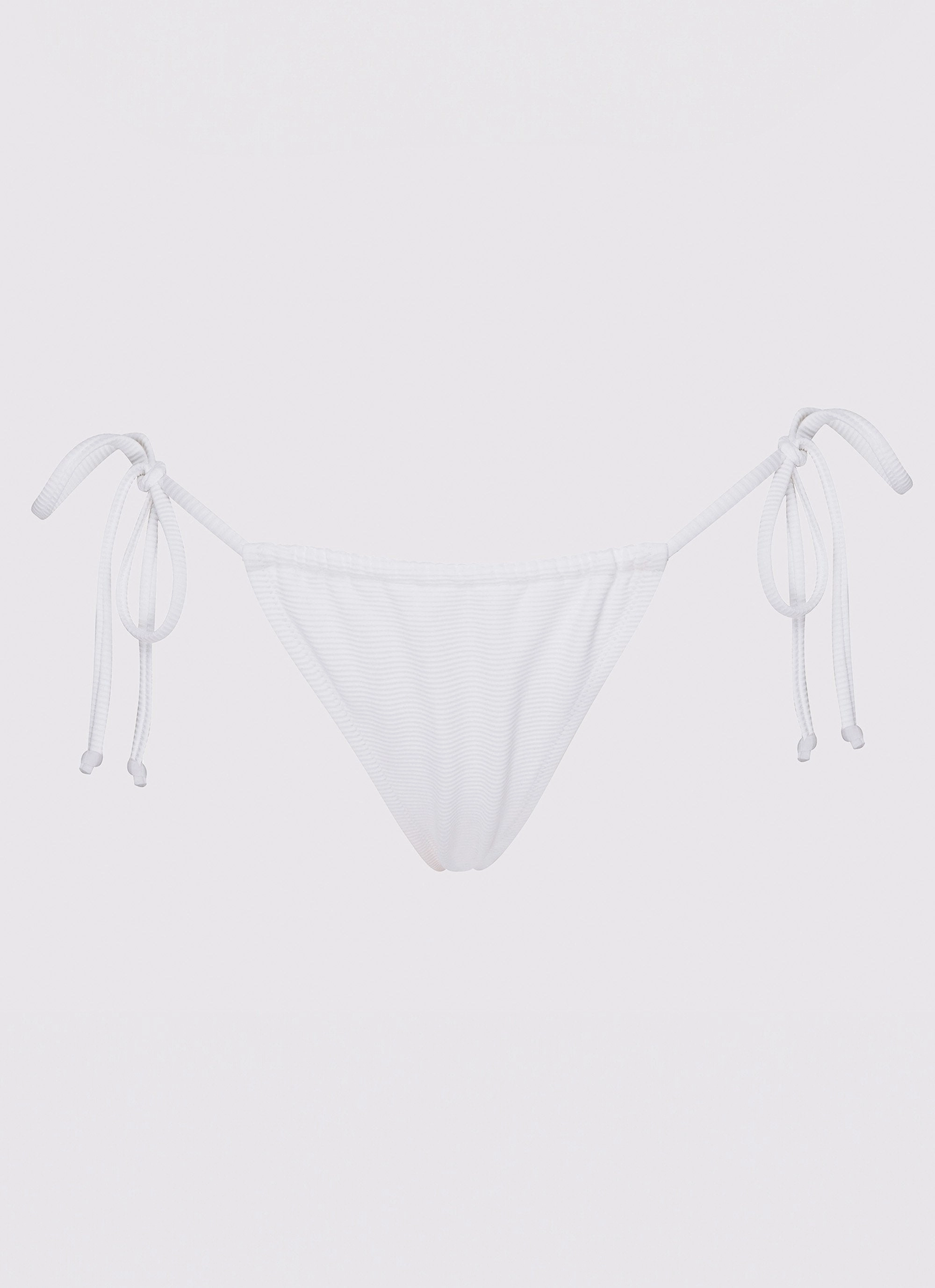 Torsion Control System Snag Free Fabric Technology Calista Bikini Bottoms - White