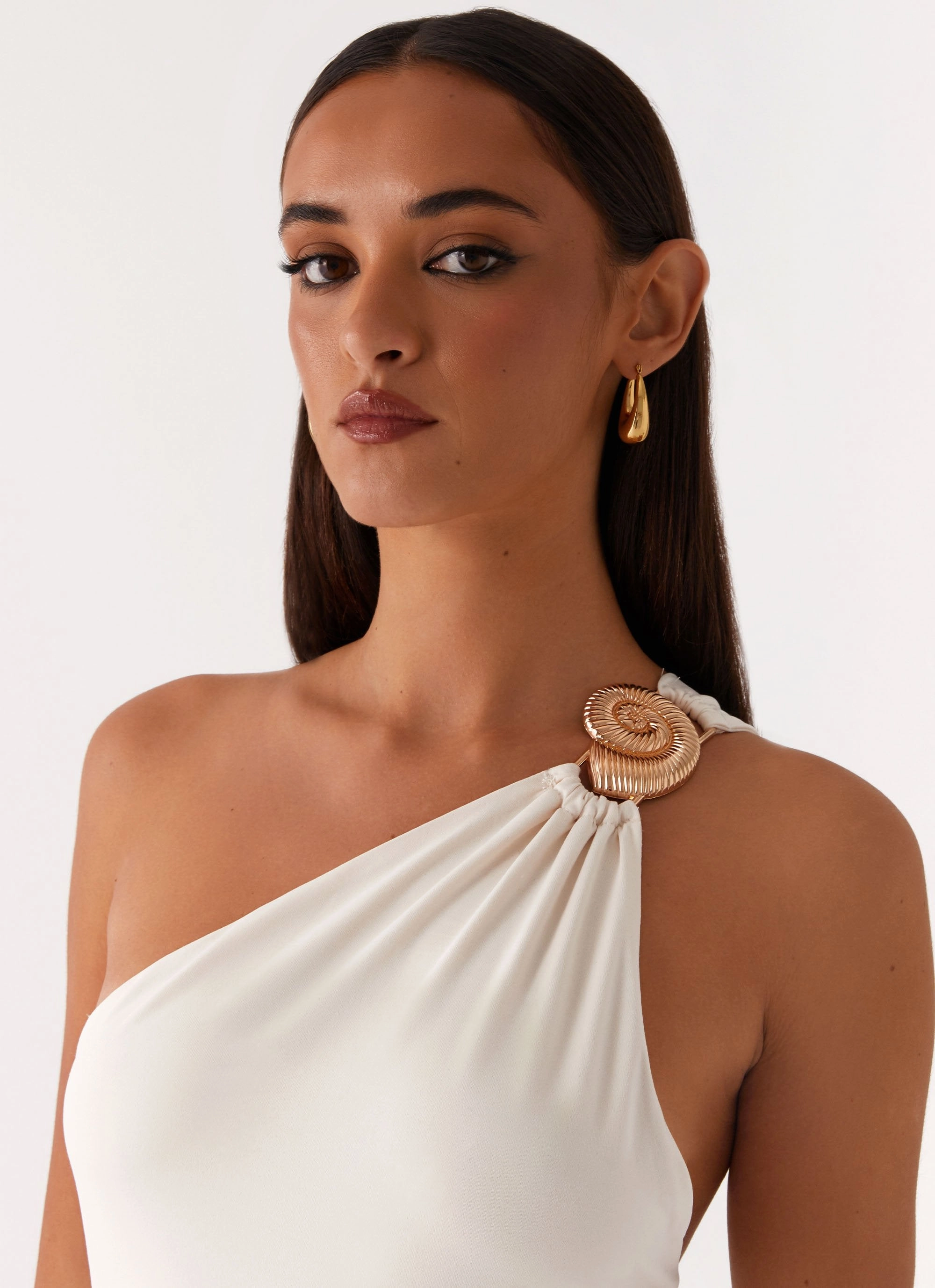 Infinity Maxi Dress - Ivory Casual and Smart