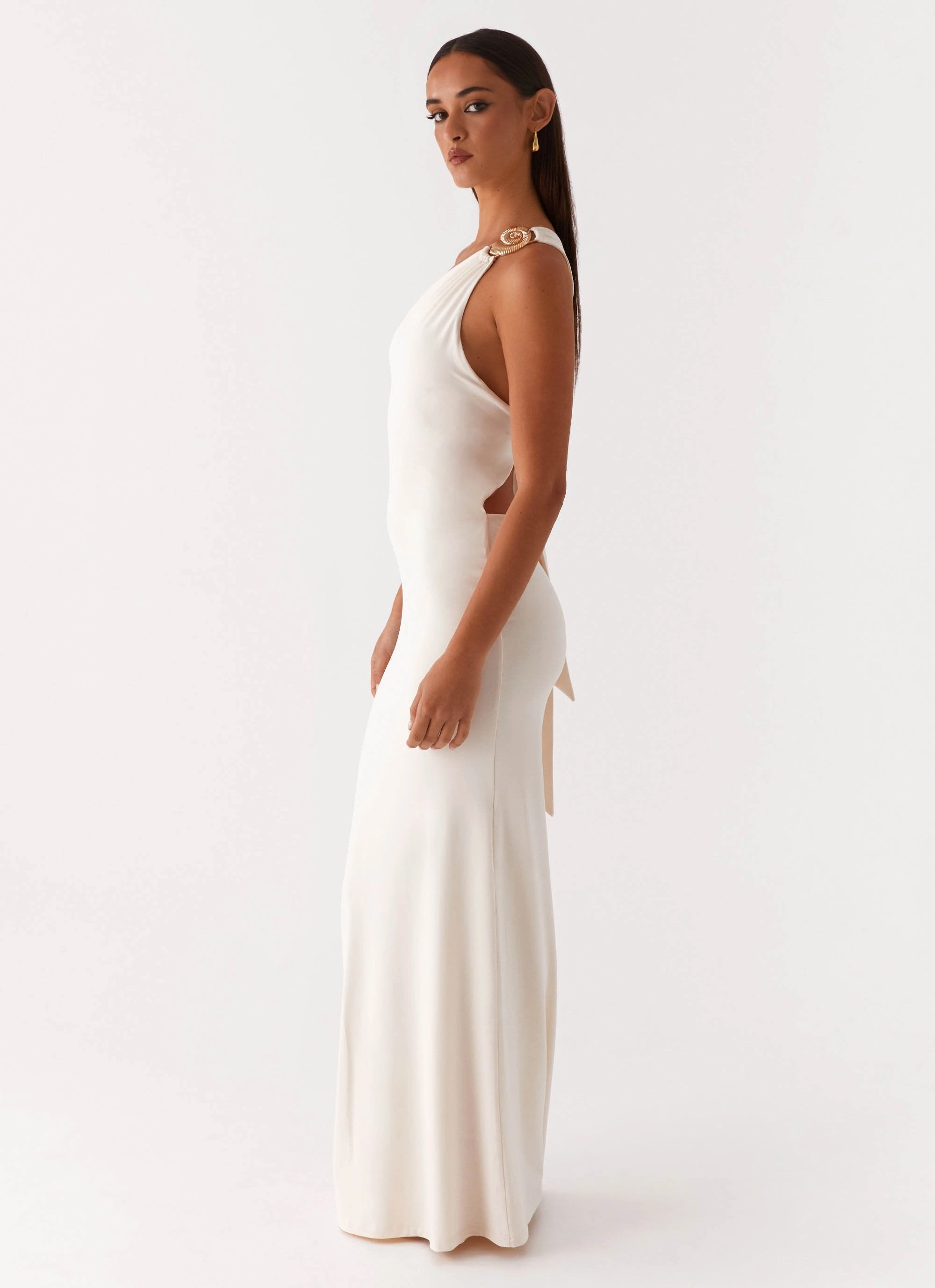 Infinity Maxi Dress - Ivory Pretty Glow