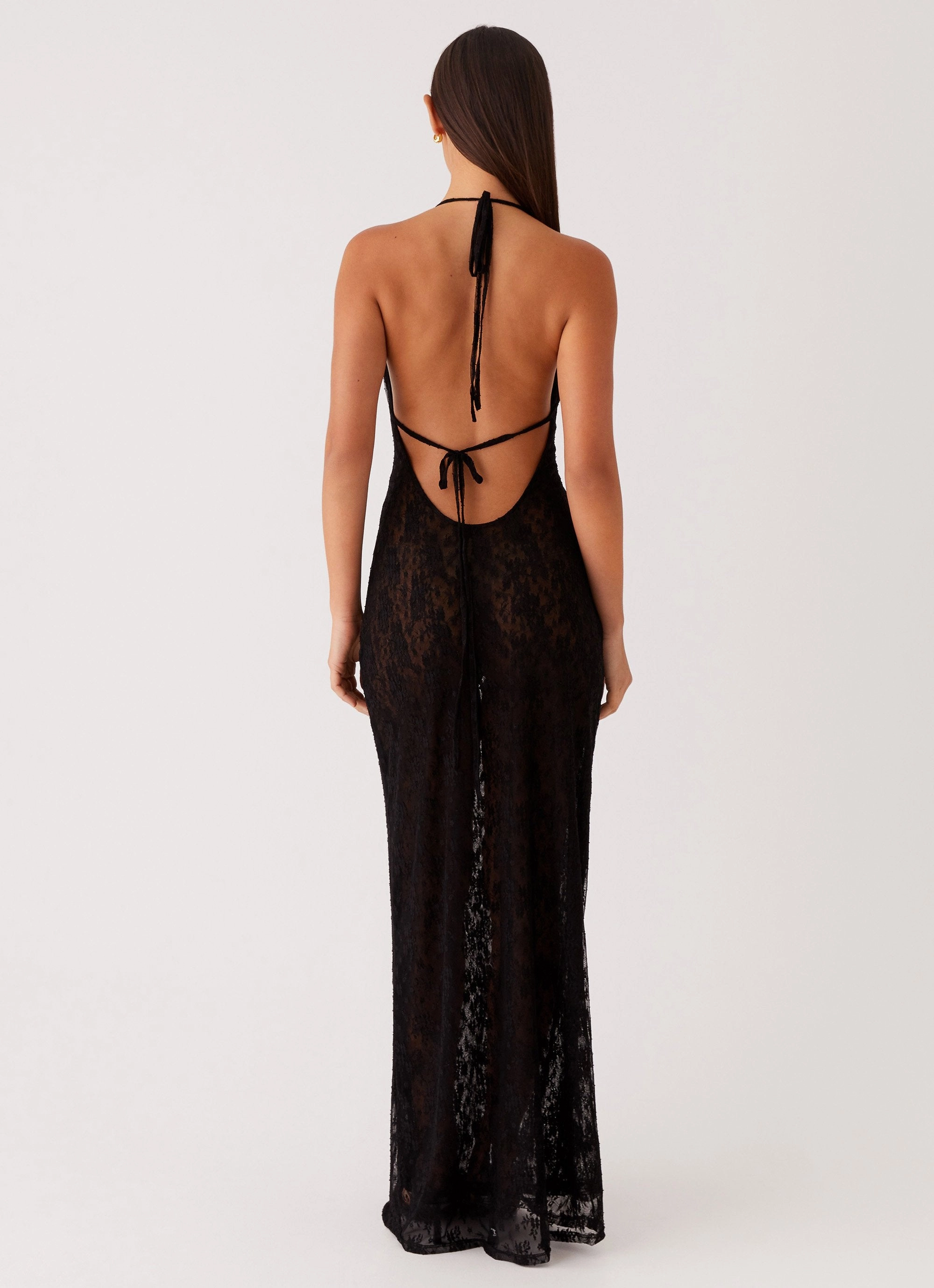 Champagne Coastline Maxi Dress - Black Work Look