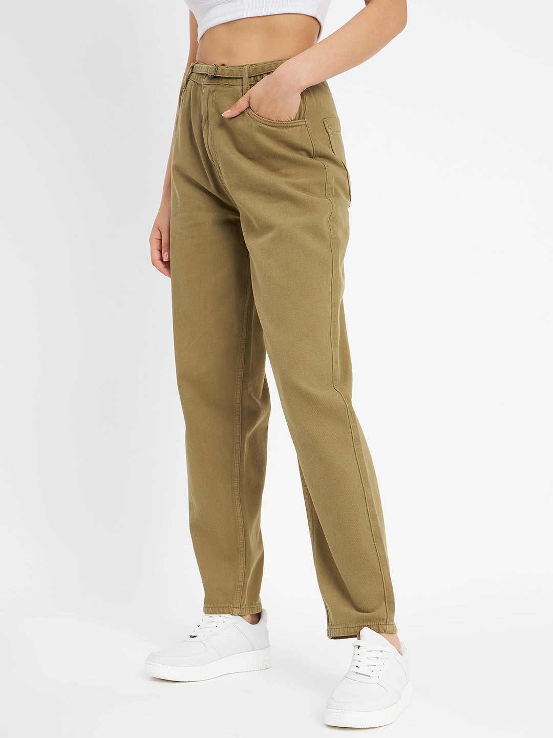 Madame Olive Denim Effortless Waist Modern Minimalist Fashion Lover