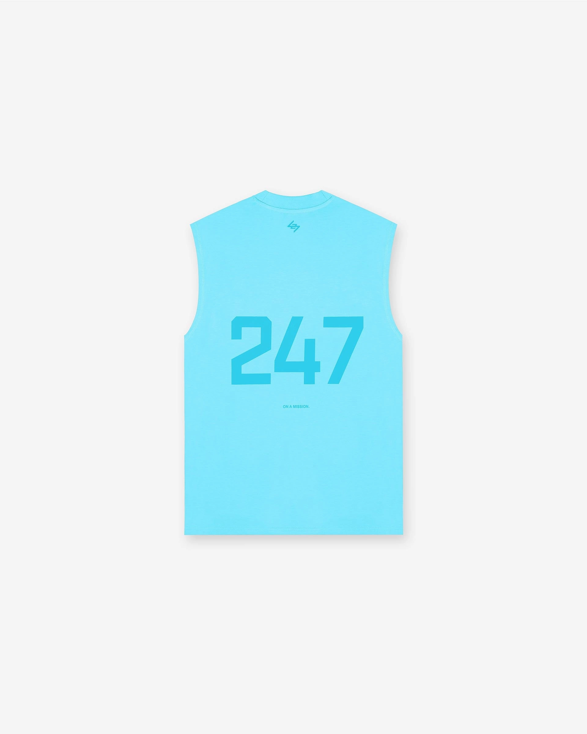 Soft Layer Simple and Chic 247 Oversized Tank - Ultra Blue