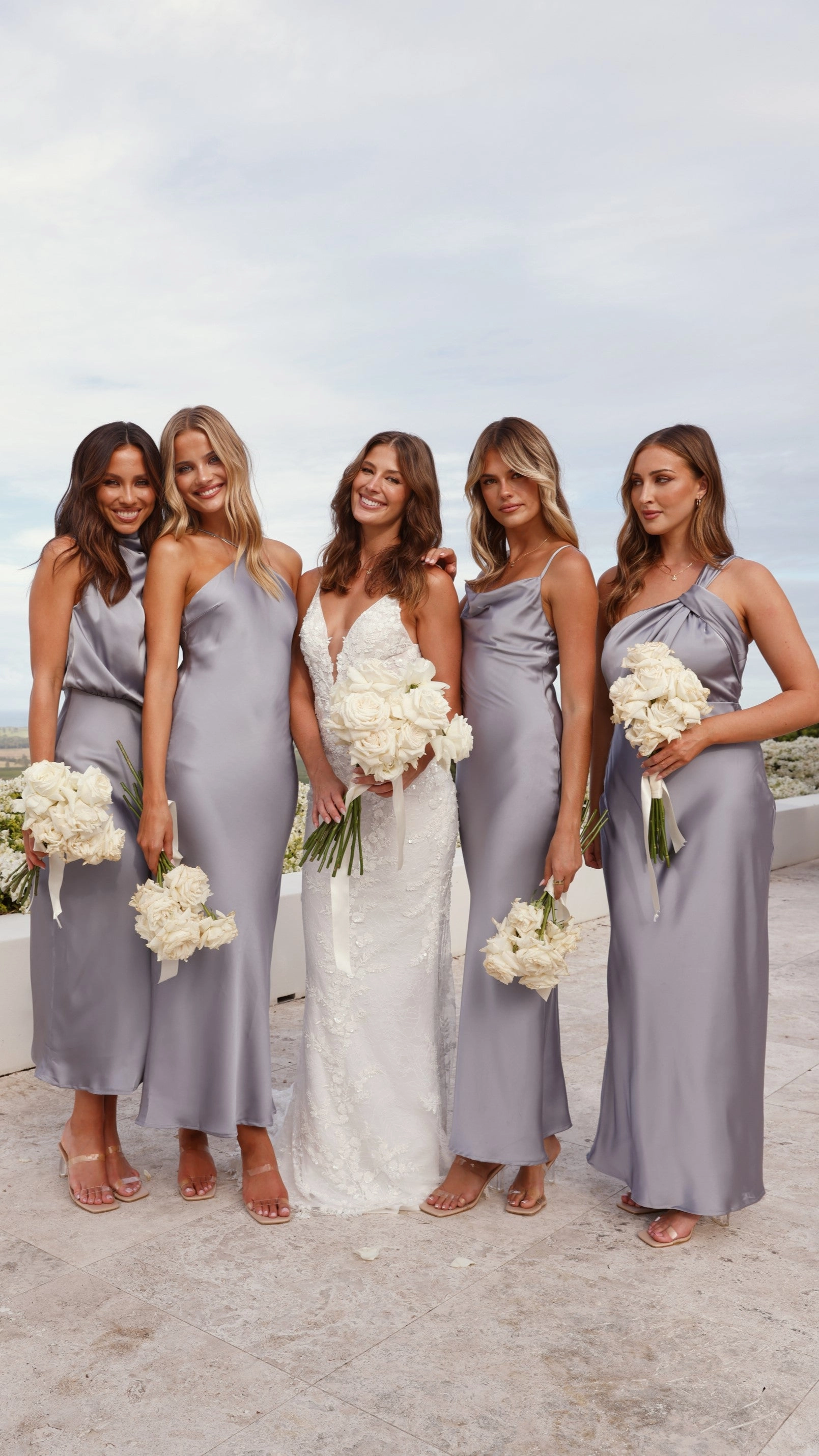 Classic Motion Willow Maxi Dress - Steel Blue