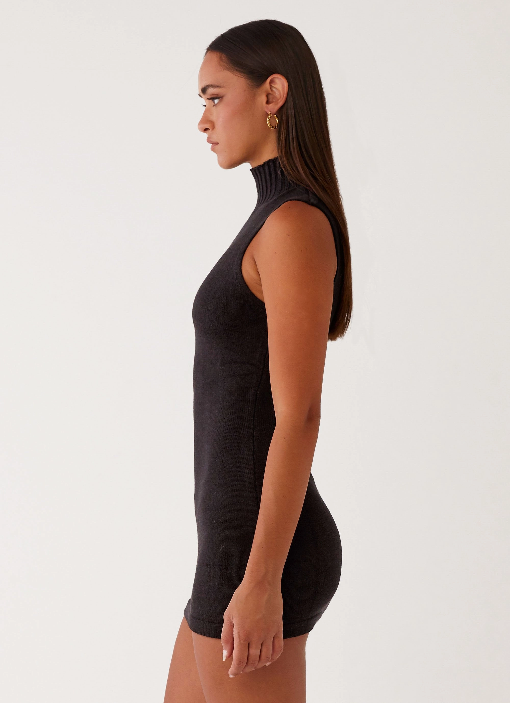 Cece Mini Dress - Black Sophisticated and Relaxed Happy Soul