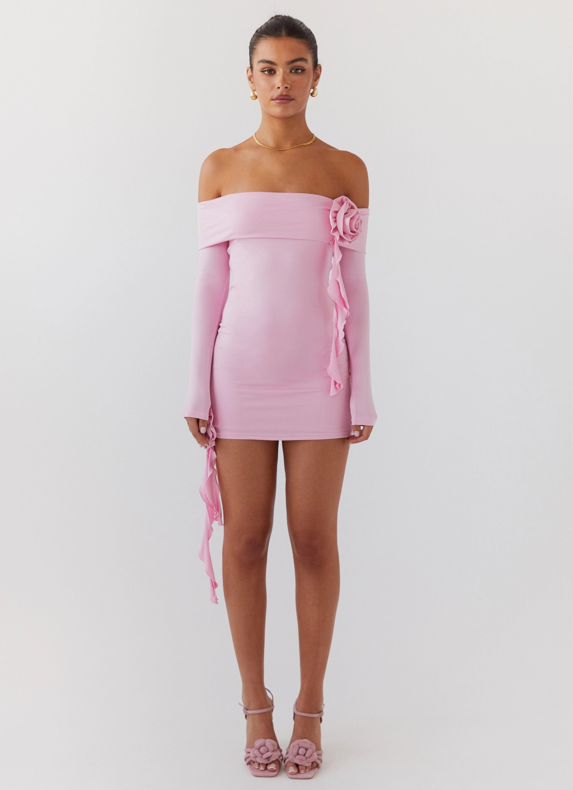 Perfect For Work Cecilia Rose Mini Dress - Candy