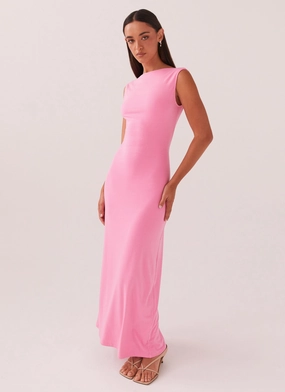 Farm Air Matte-Lining Celina Maxi Dress - Pink