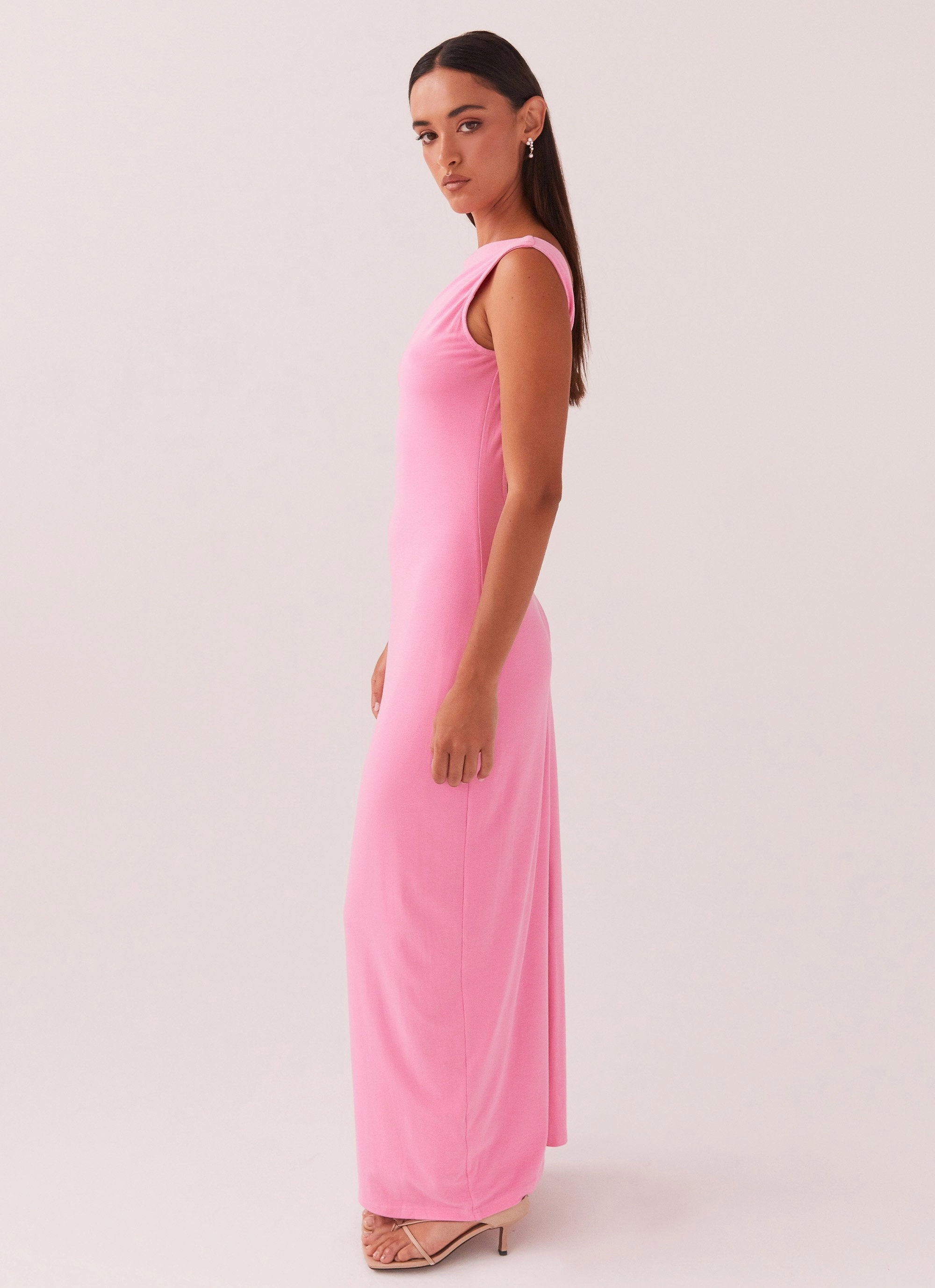 Easy Pairing Soft Fashion Celina Maxi Dress - Pink