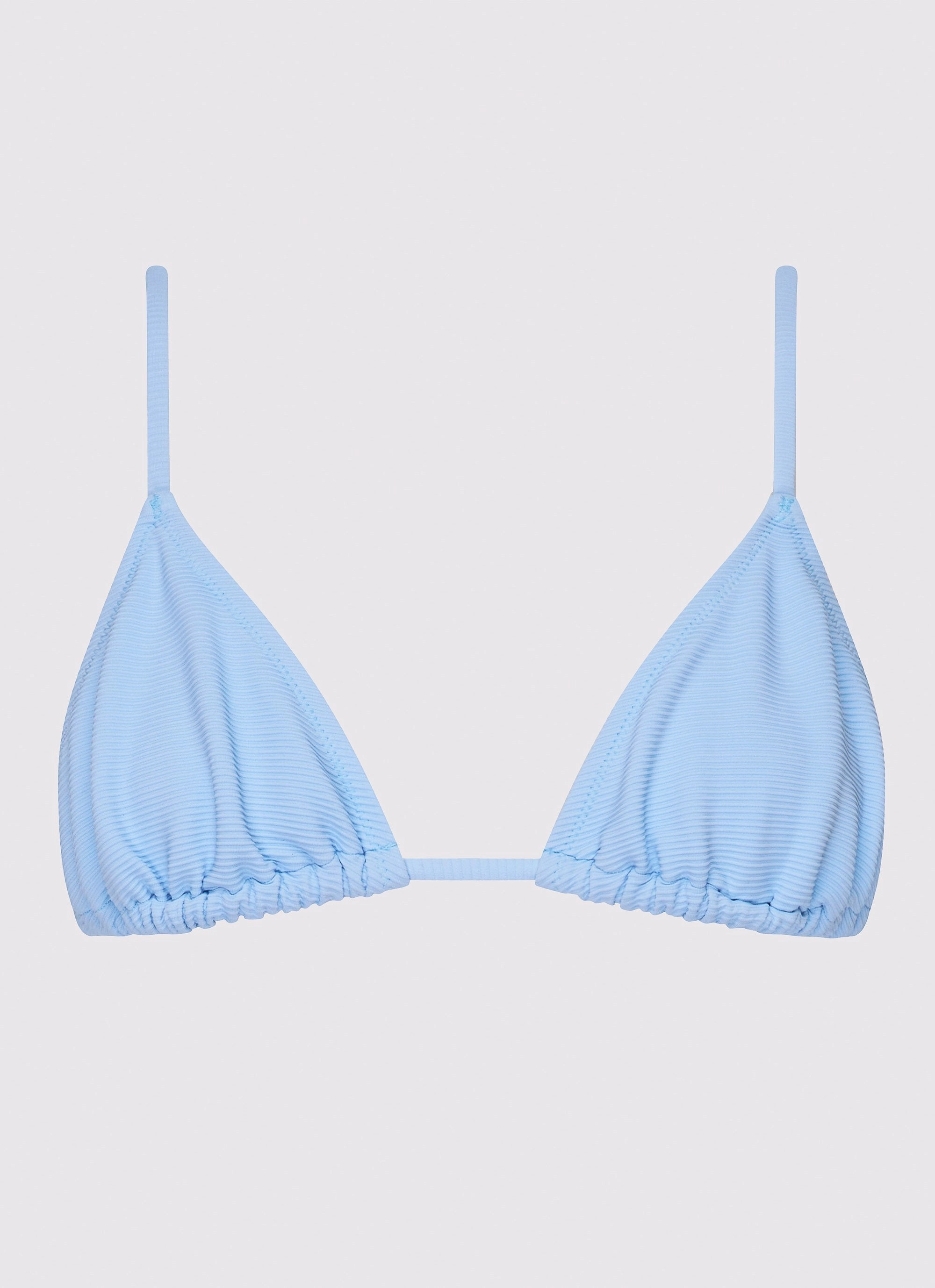 Calista Bikini Top - Blue Seasonal Pick Thermal Bonded Edges
