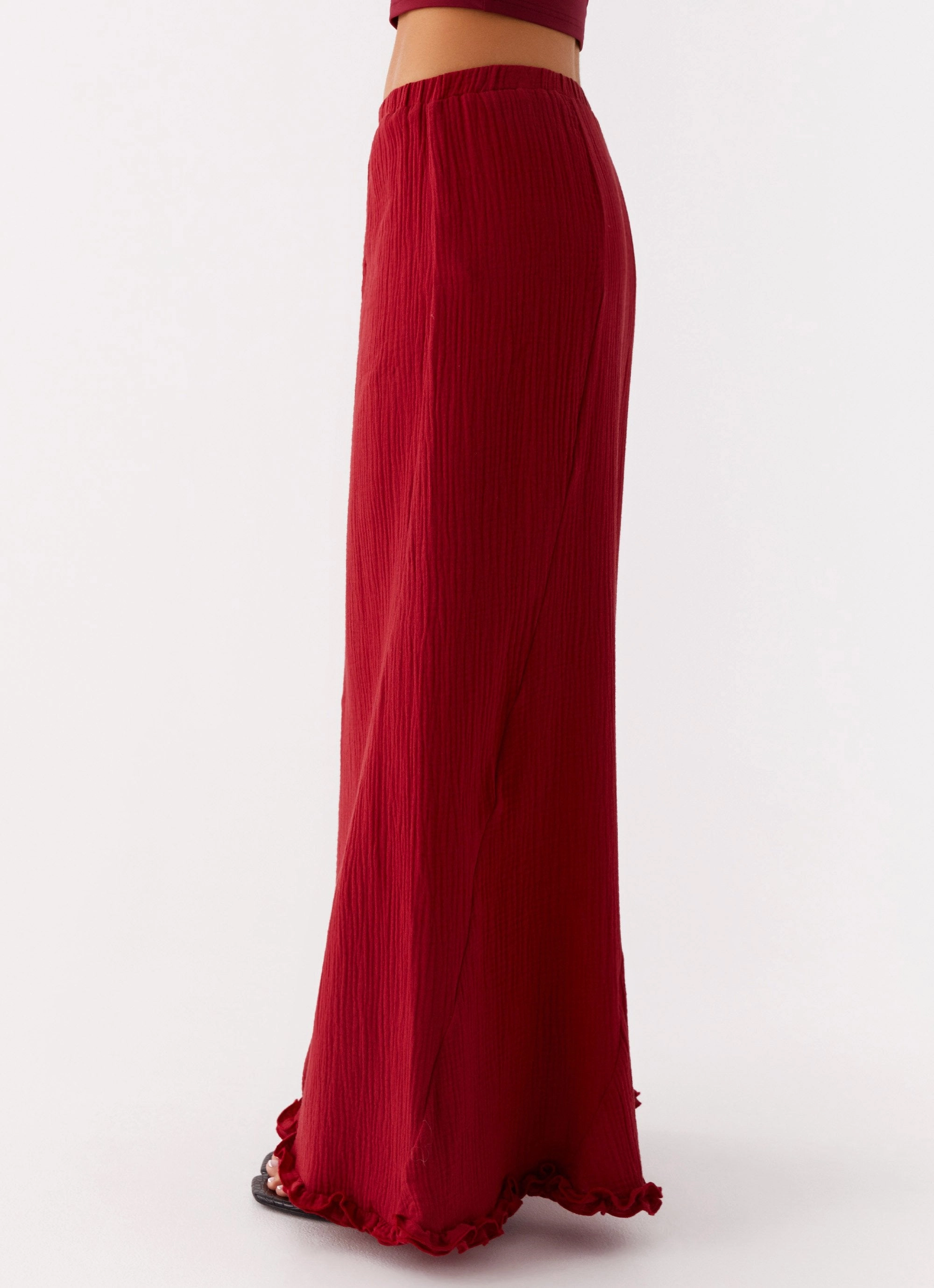 Chamberlain Maxi Skirt - Rhubarb Artistic Influence