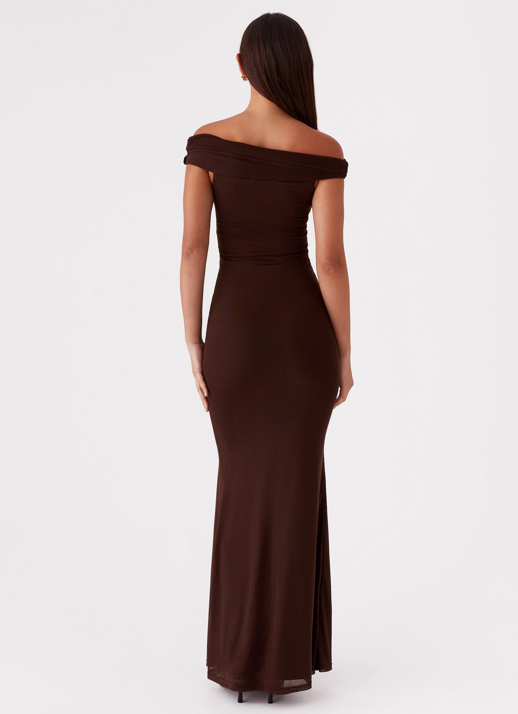 Marilyn Maxi Dress - Chocolate Confident Mood