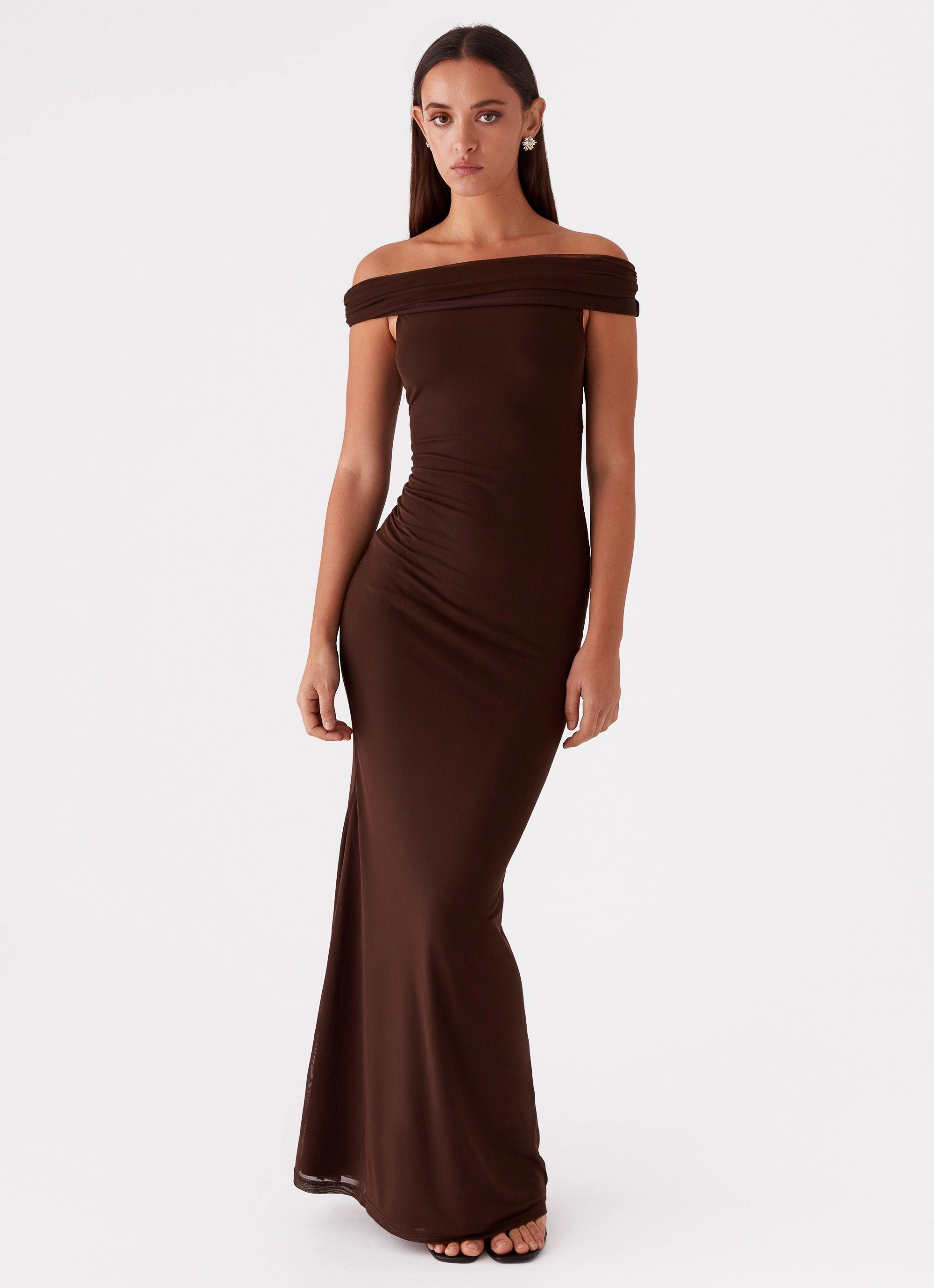Marilyn Maxi Dress - Chocolate Chic Ensemble