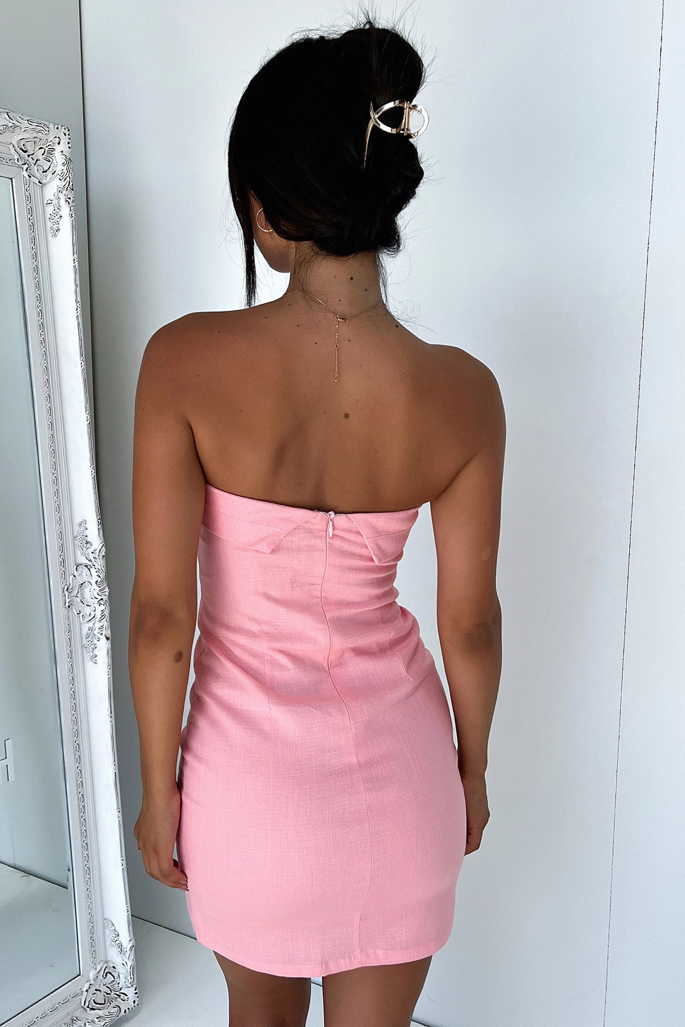 Charms Dress - Baby Pink Chic Vibe