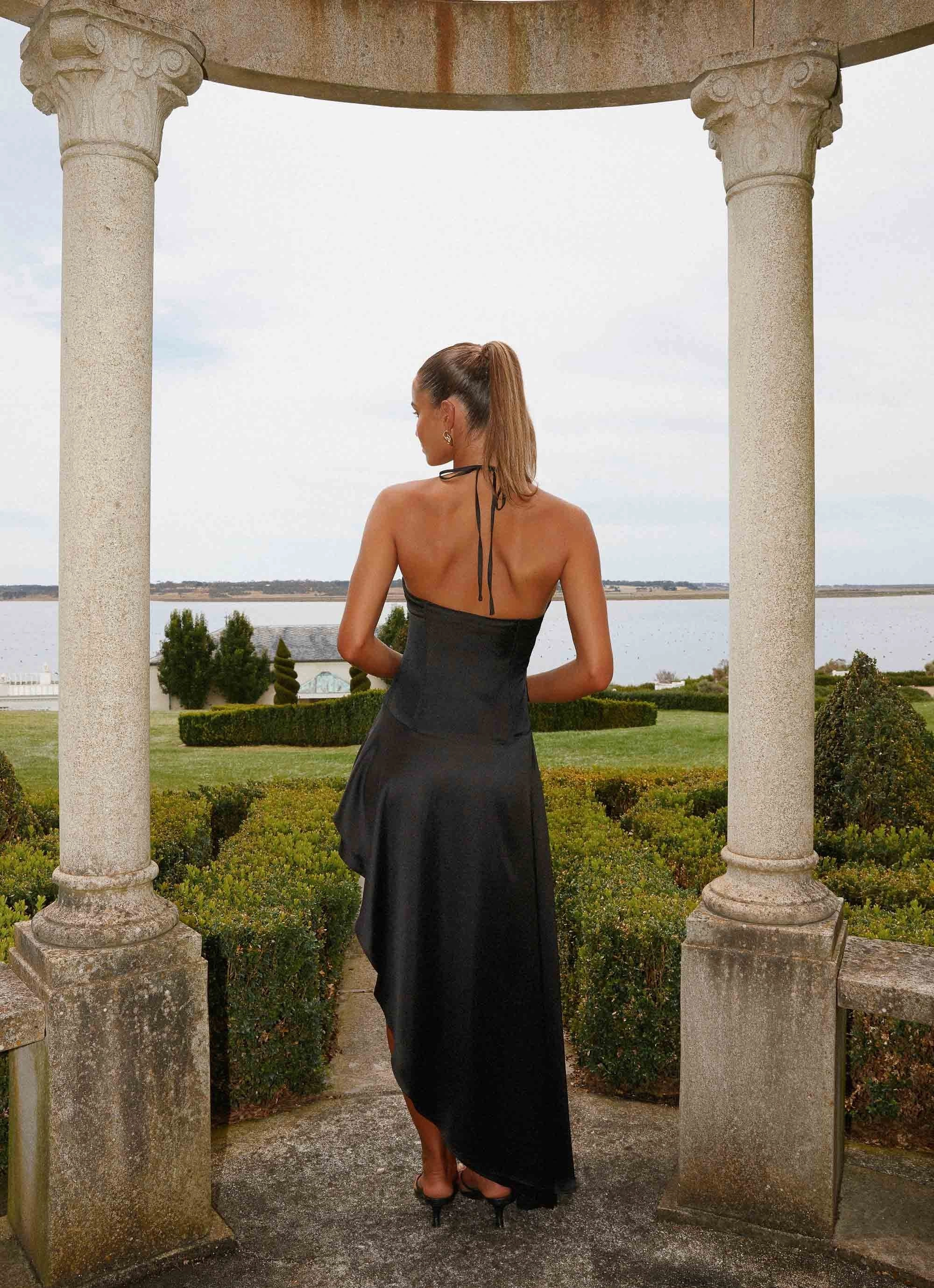Always Midi Dress - Black Heritage-Brand