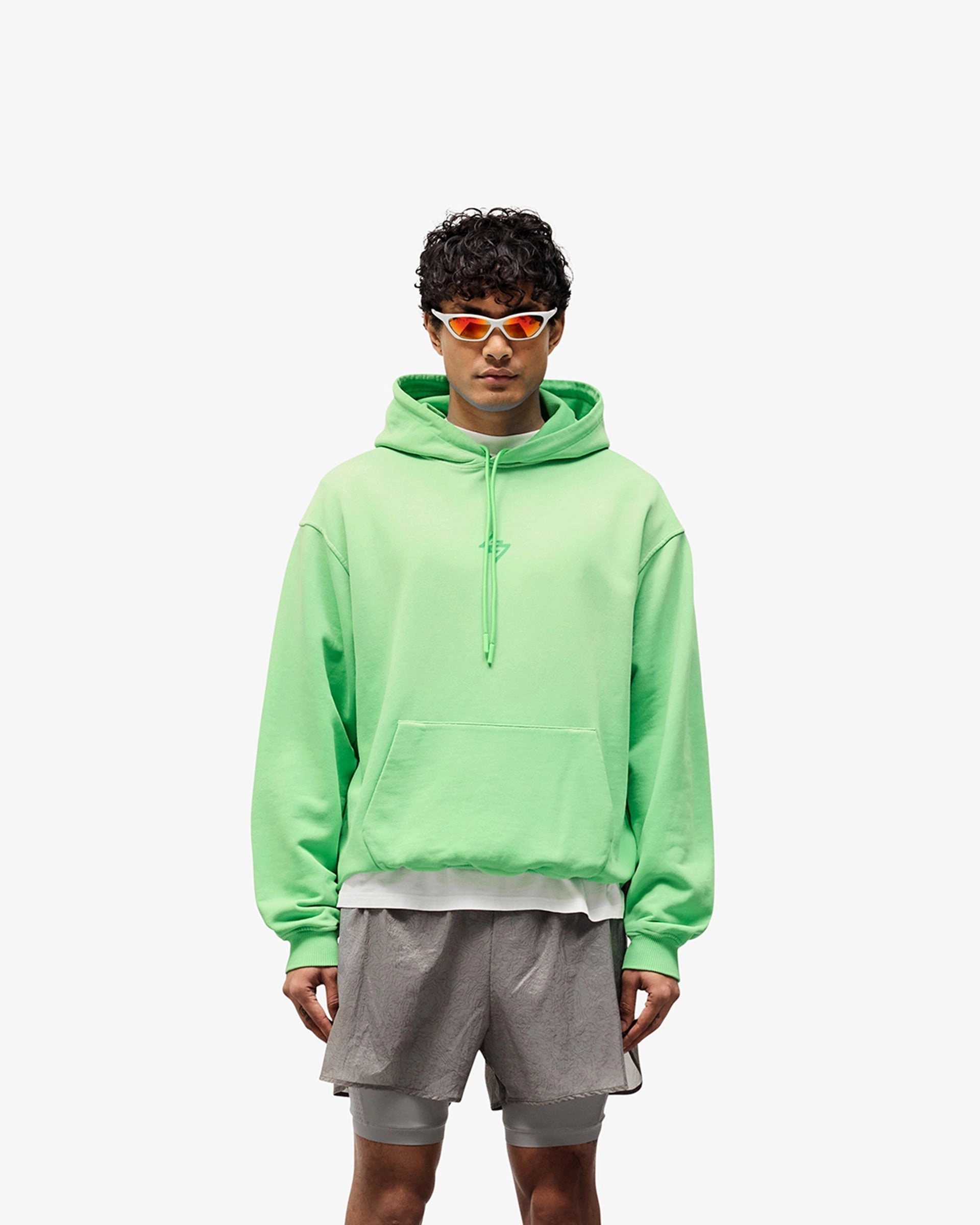 Street Times Street Light 247 Motion Oversized Hoodie  - Speed Green