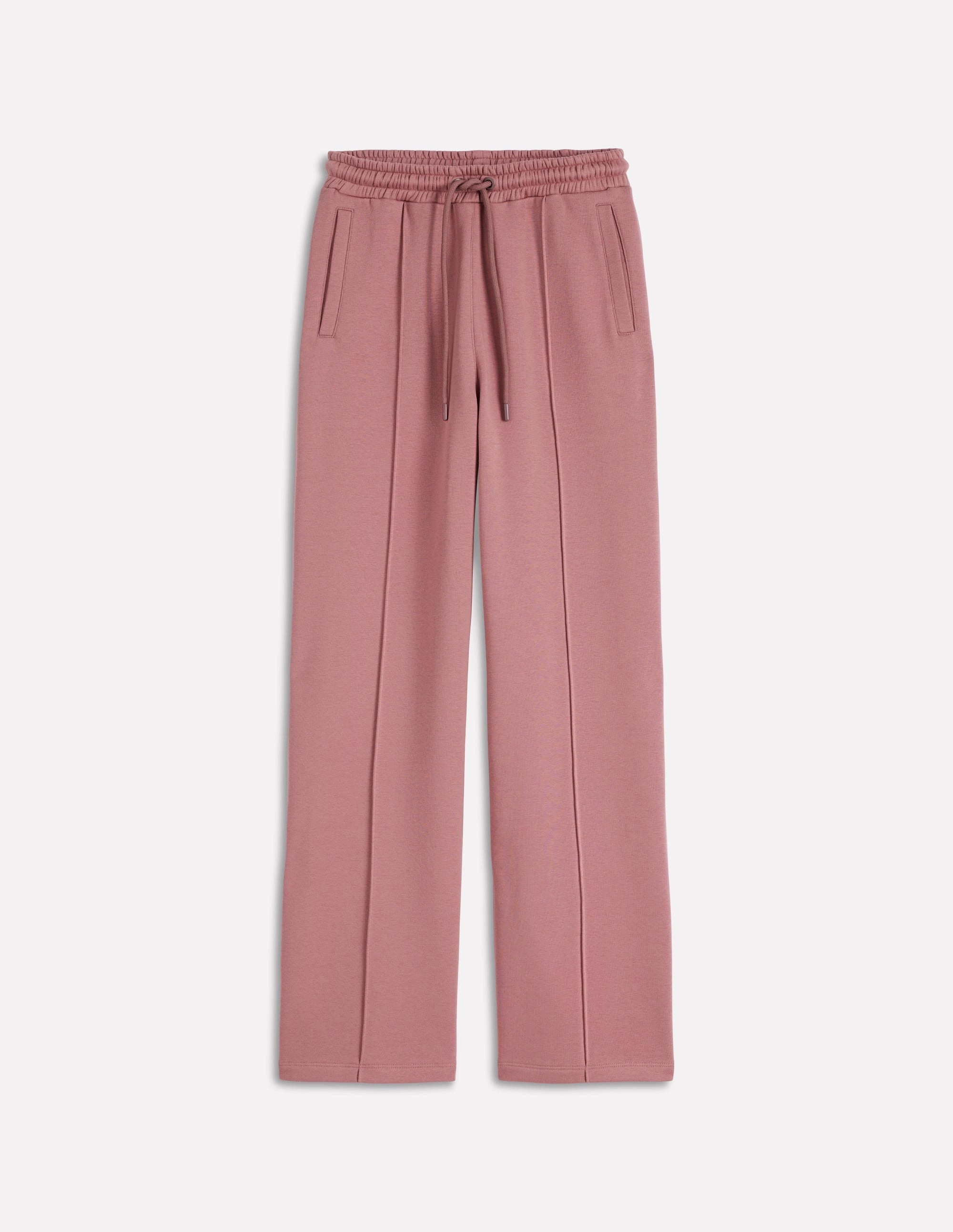 Casual Comfort Fit Versatile Fit Wide Leg Joggers-Blushing Rose