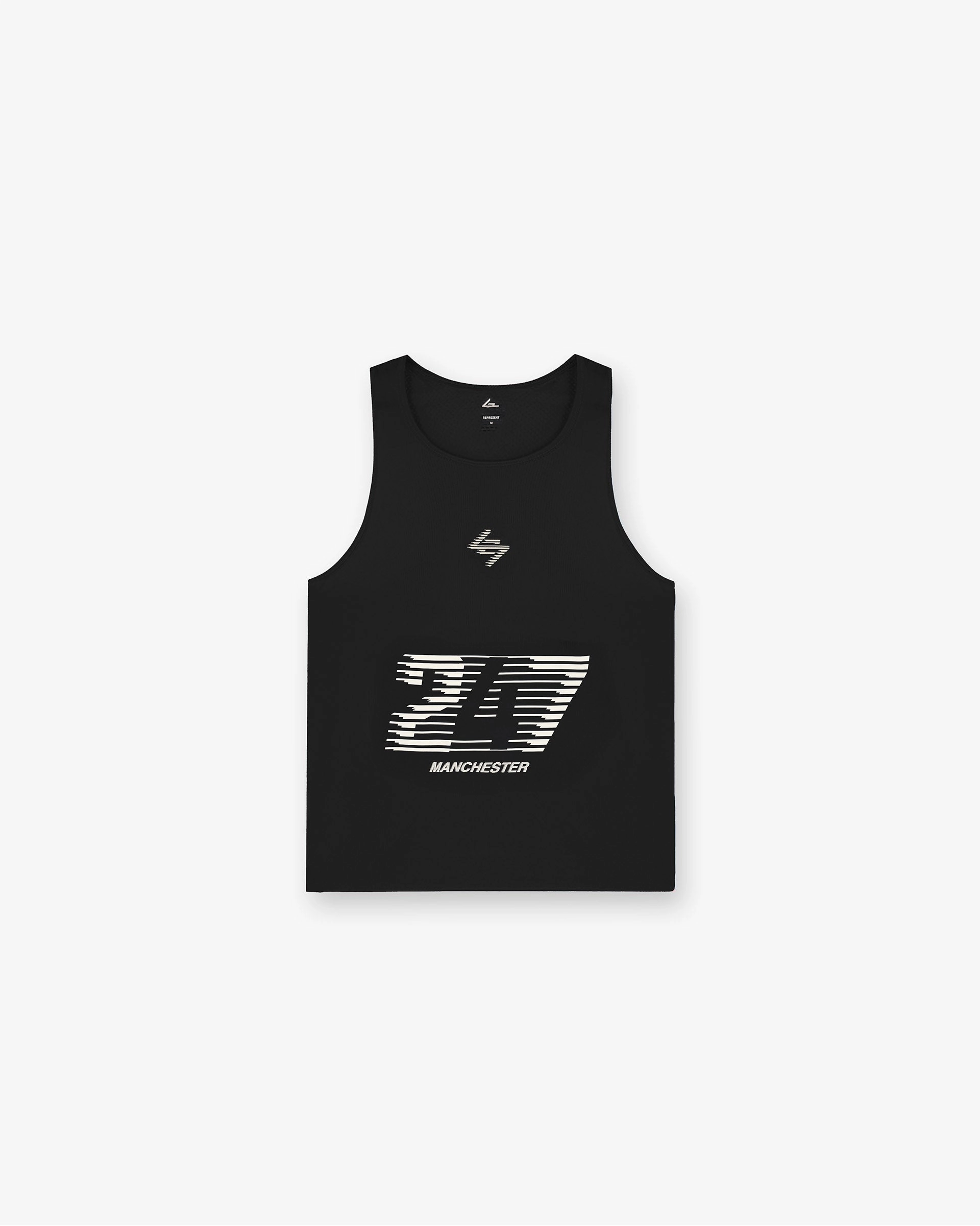 Functional Fashion Casual Flex Wear 247 Manchester Singlet - Black