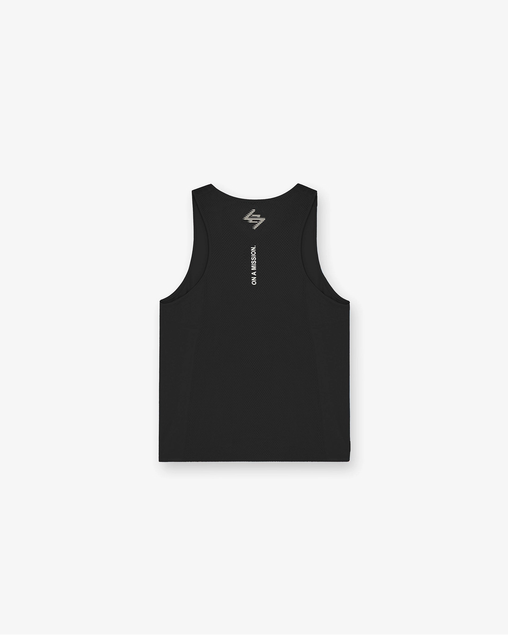 247 Manchester Singlet - Black Smooth Flatlock Stitching Breathable apparel