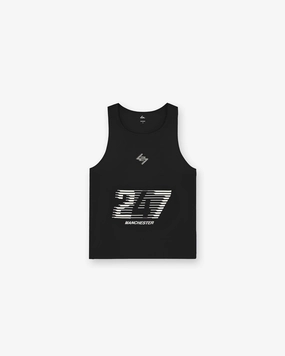 Functional Fashion Casual Flex Wear 247 Manchester Singlet - Black