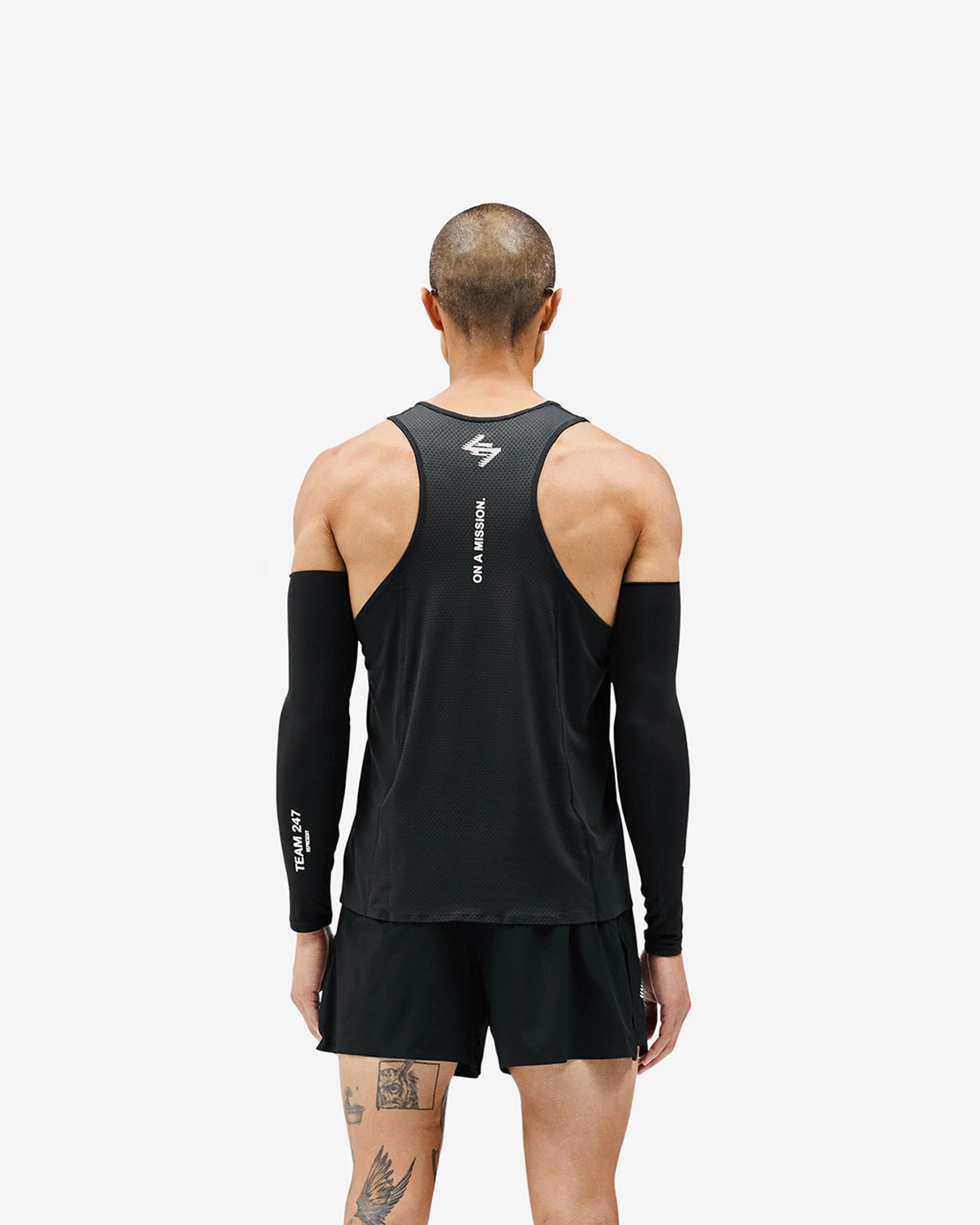Basic Layer Hypoallergenic Textile 247 Manchester Singlet - Black