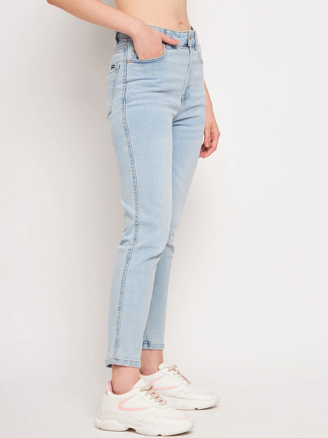 Madame Ice Blue Denim Easy Option