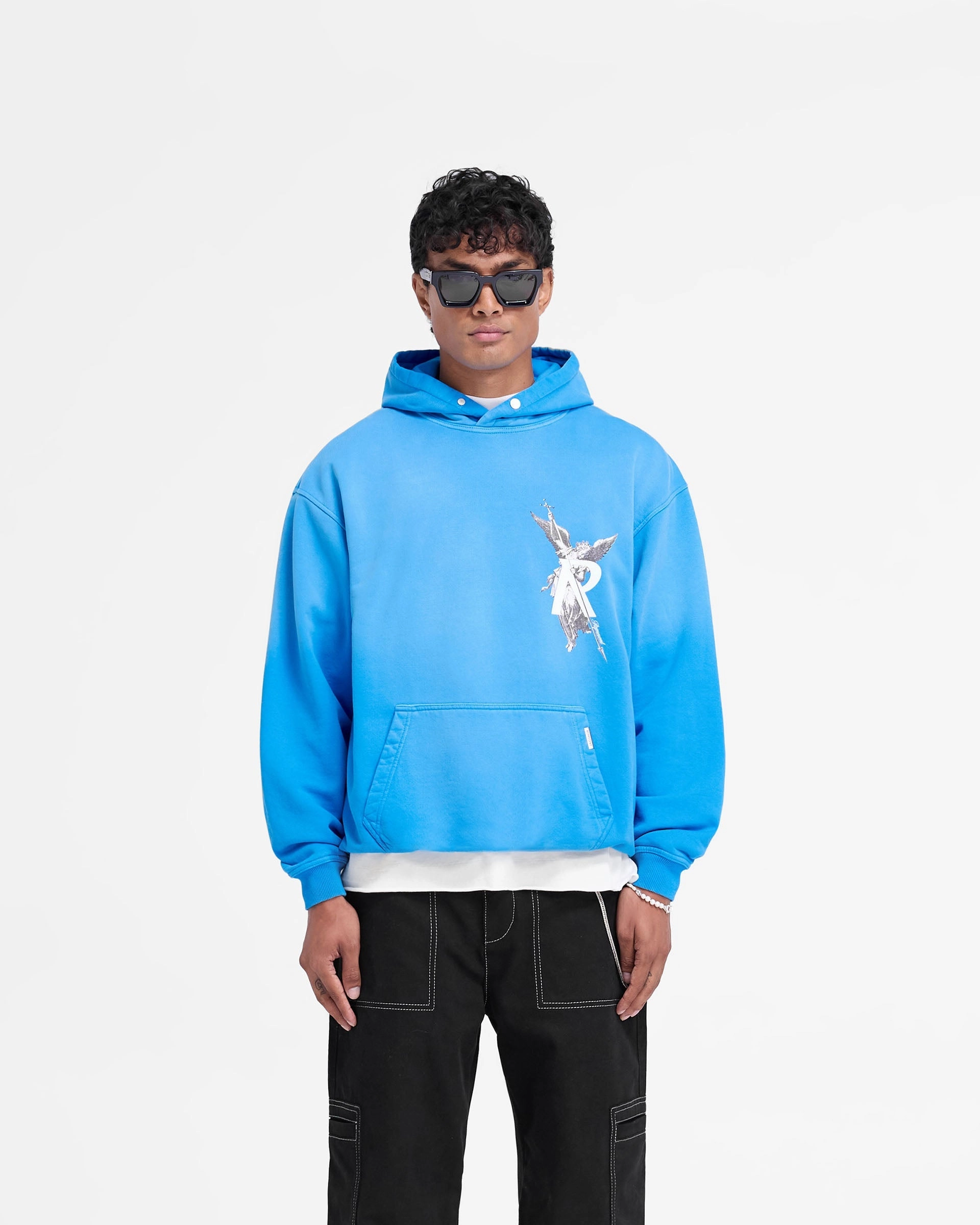 Archangel Hoodie - Electric Blue Color Variety
