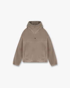 247 Fleece Hoodie - Umber Adult Fashion Street