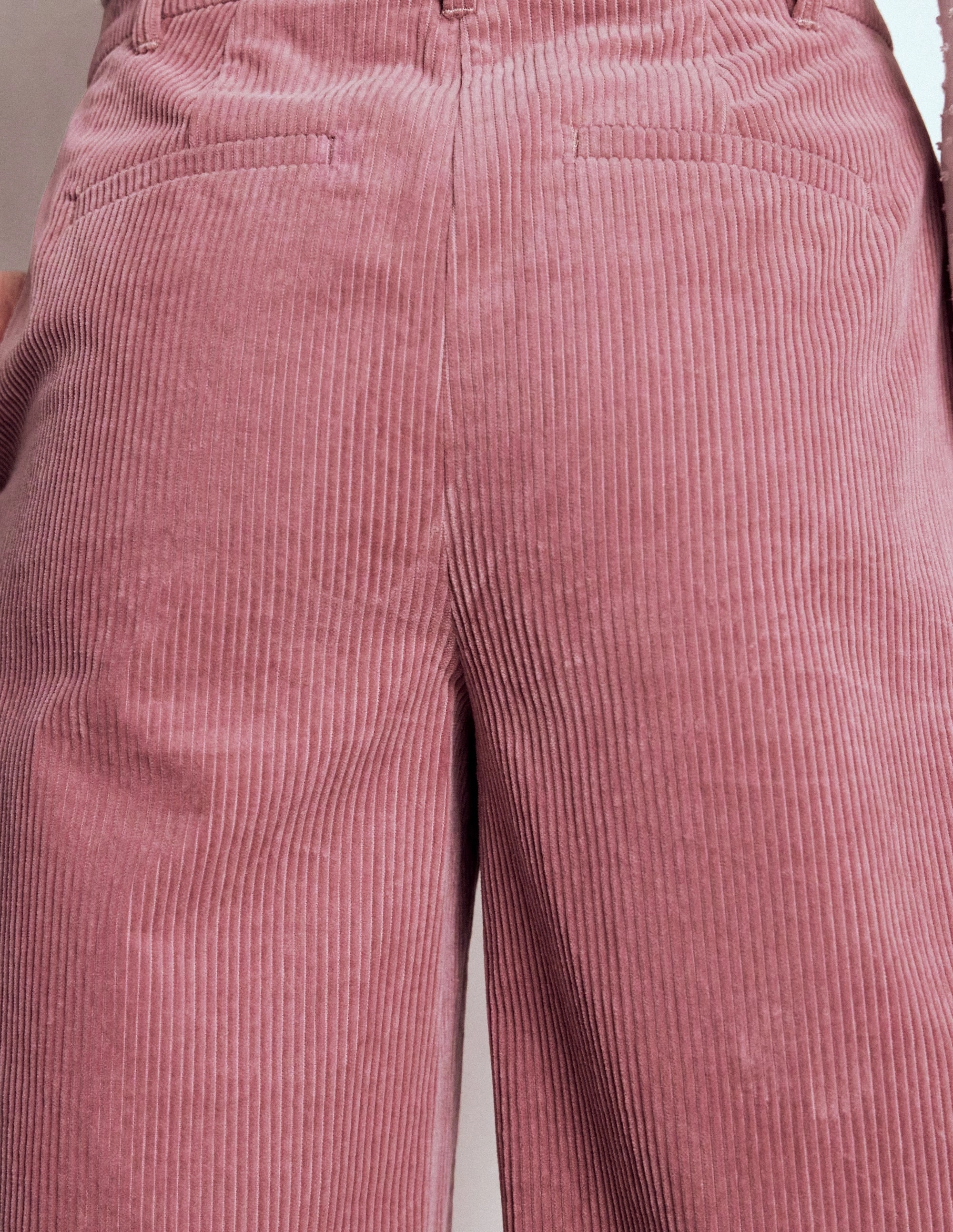 Thermal Regulating Fabric NonChafingEdges Belgravia Cord Trousers-Blushing Rose