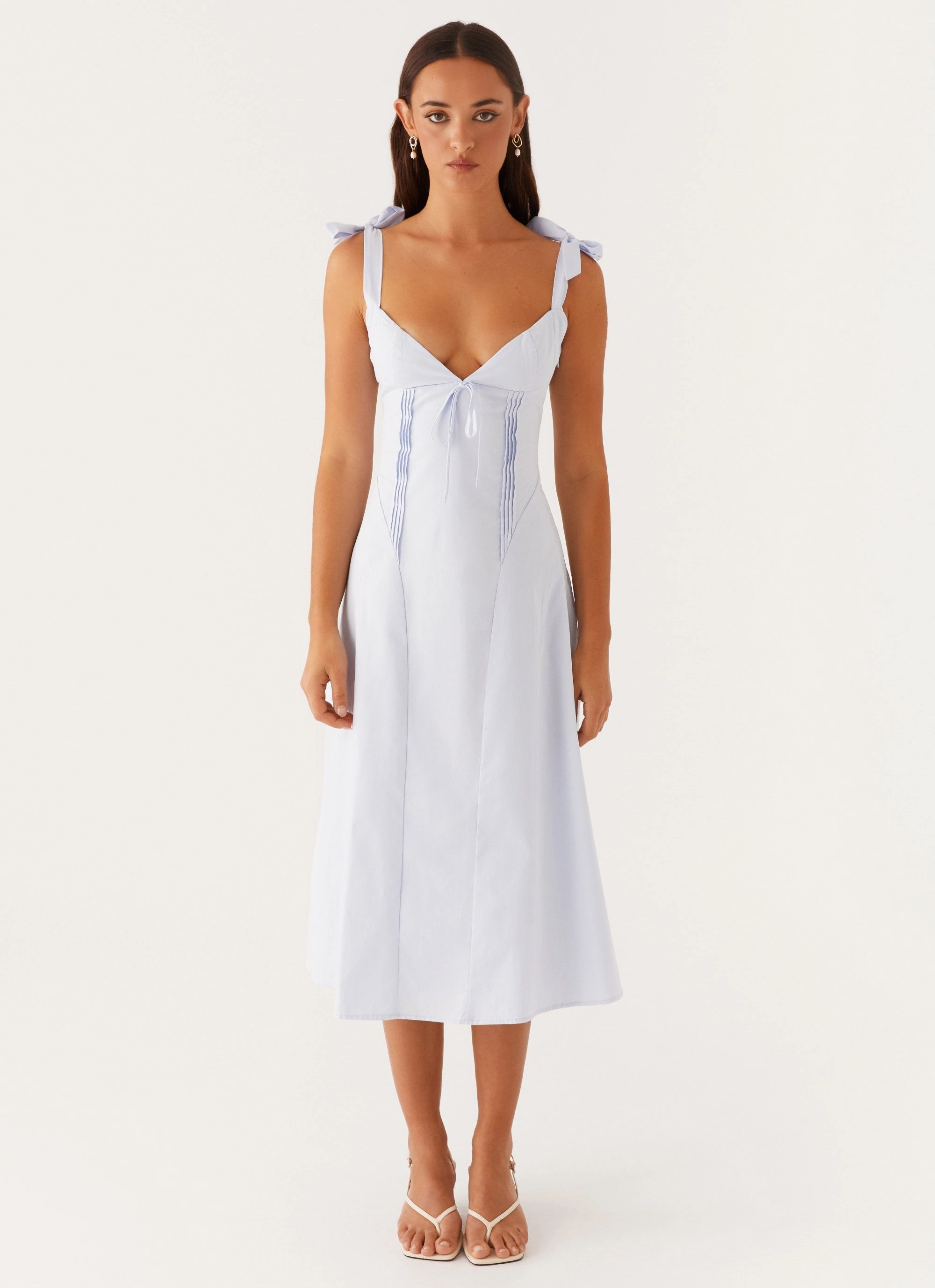 Photo Glow Adela Midi Dress - Blue
