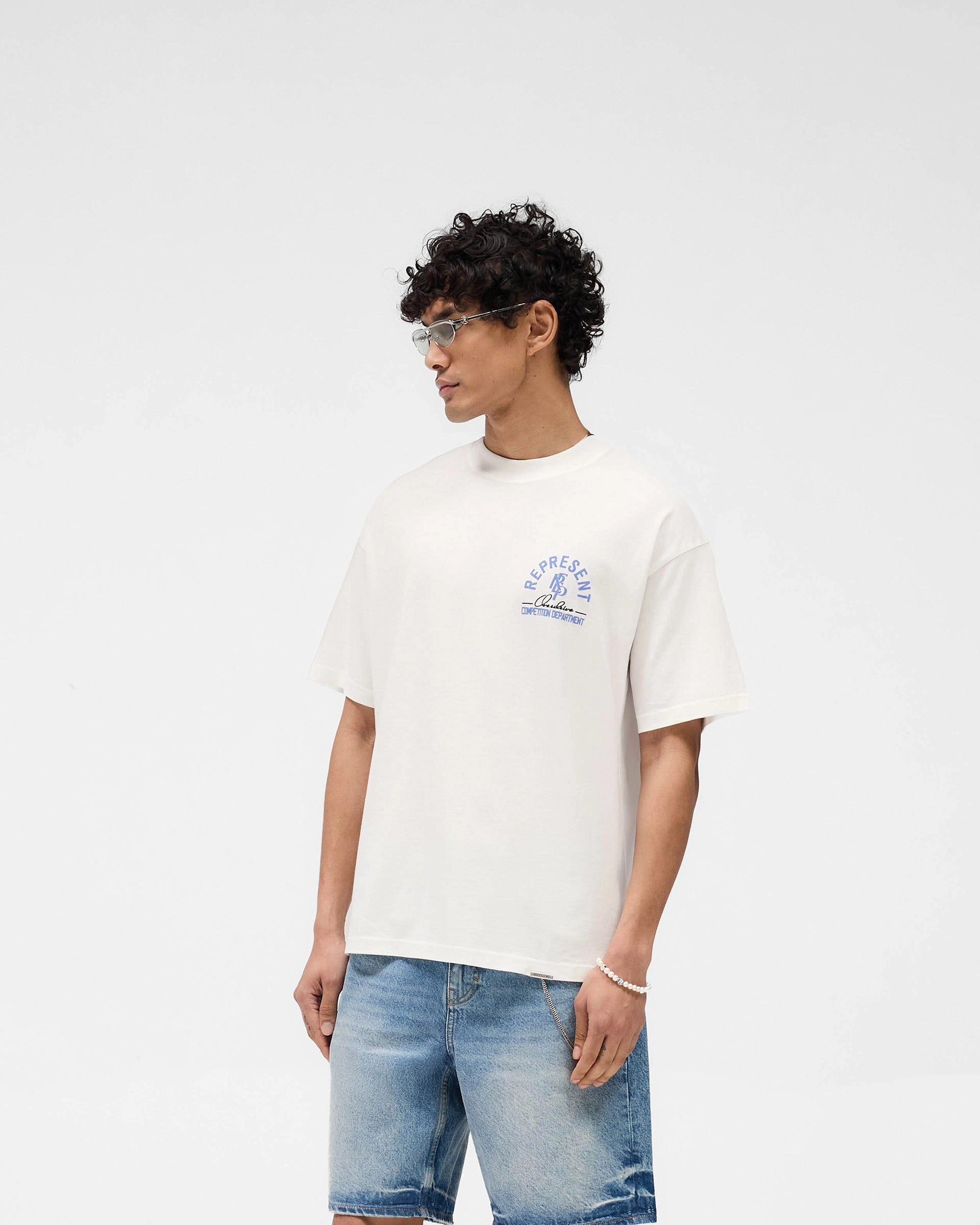 Competition Department T-Shirt - Flat White Perfect Fit