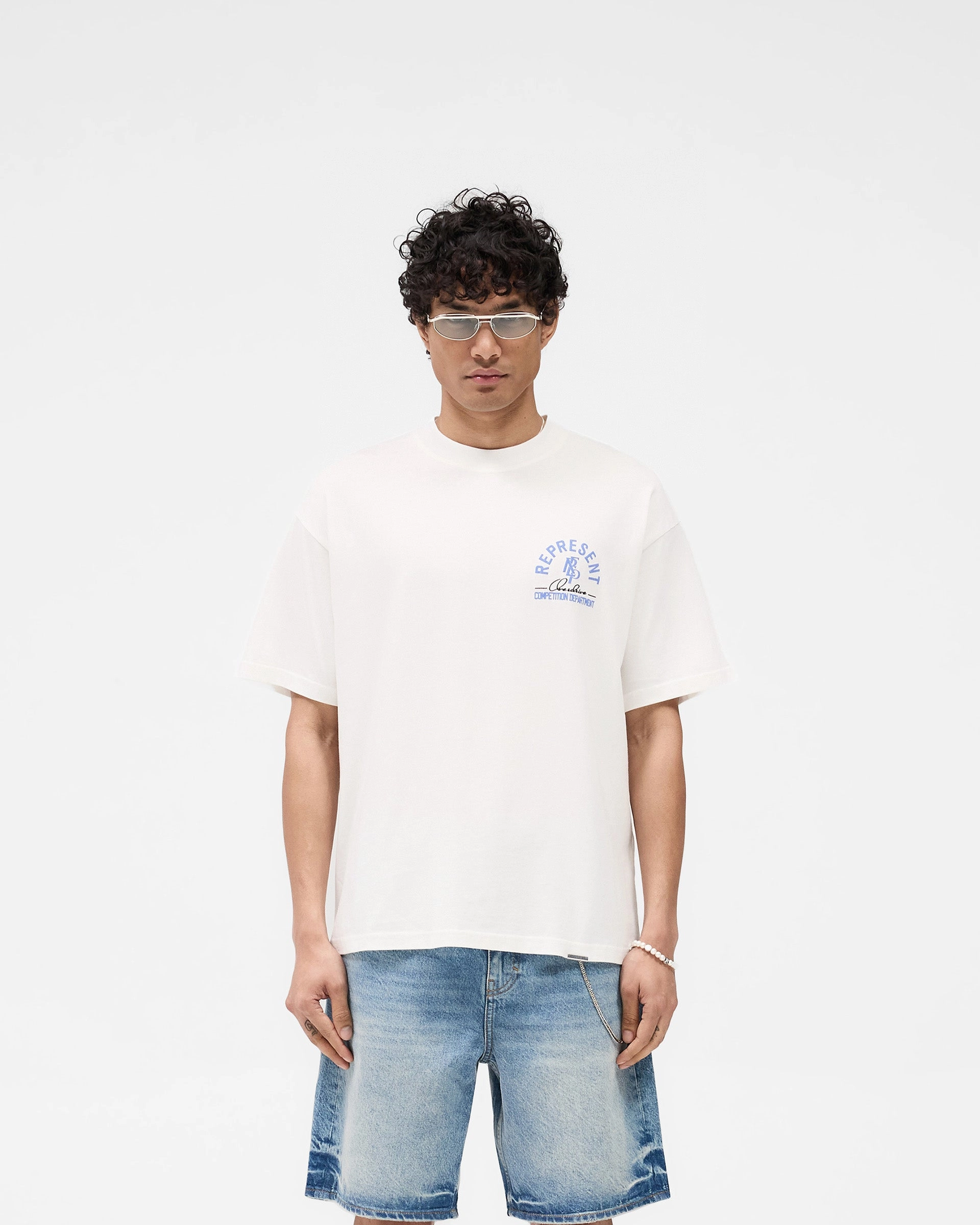 Cozy Layer Fit Competition Department T-Shirt - Flat White